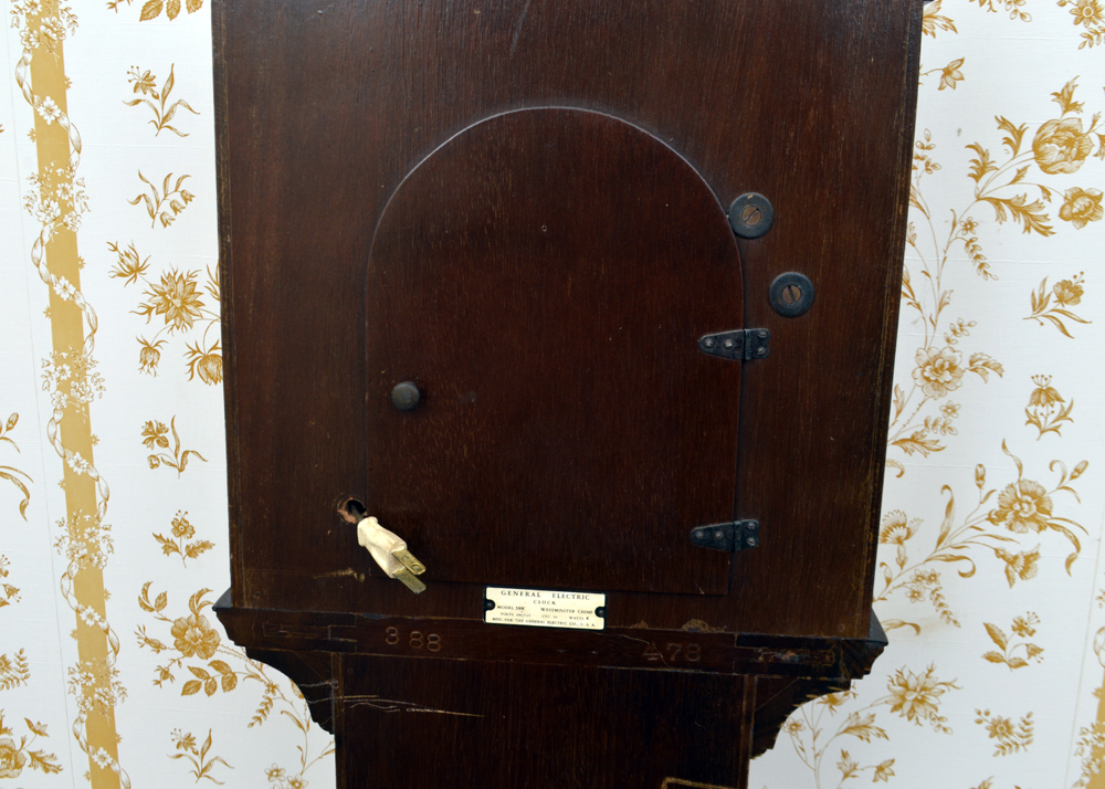 Vintage General Electric Grandfathers Clock