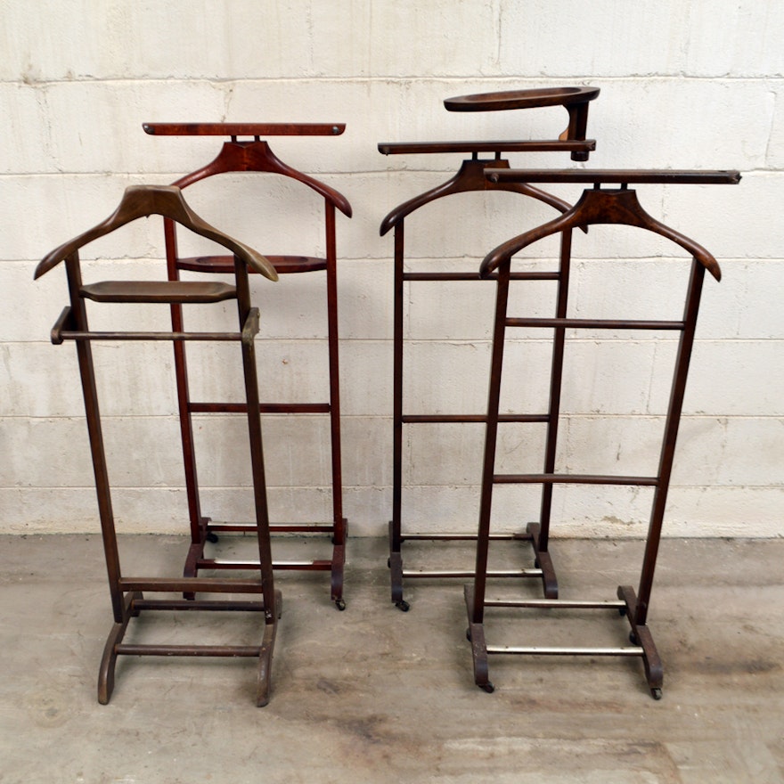 Cherry Tone Valet Stands
