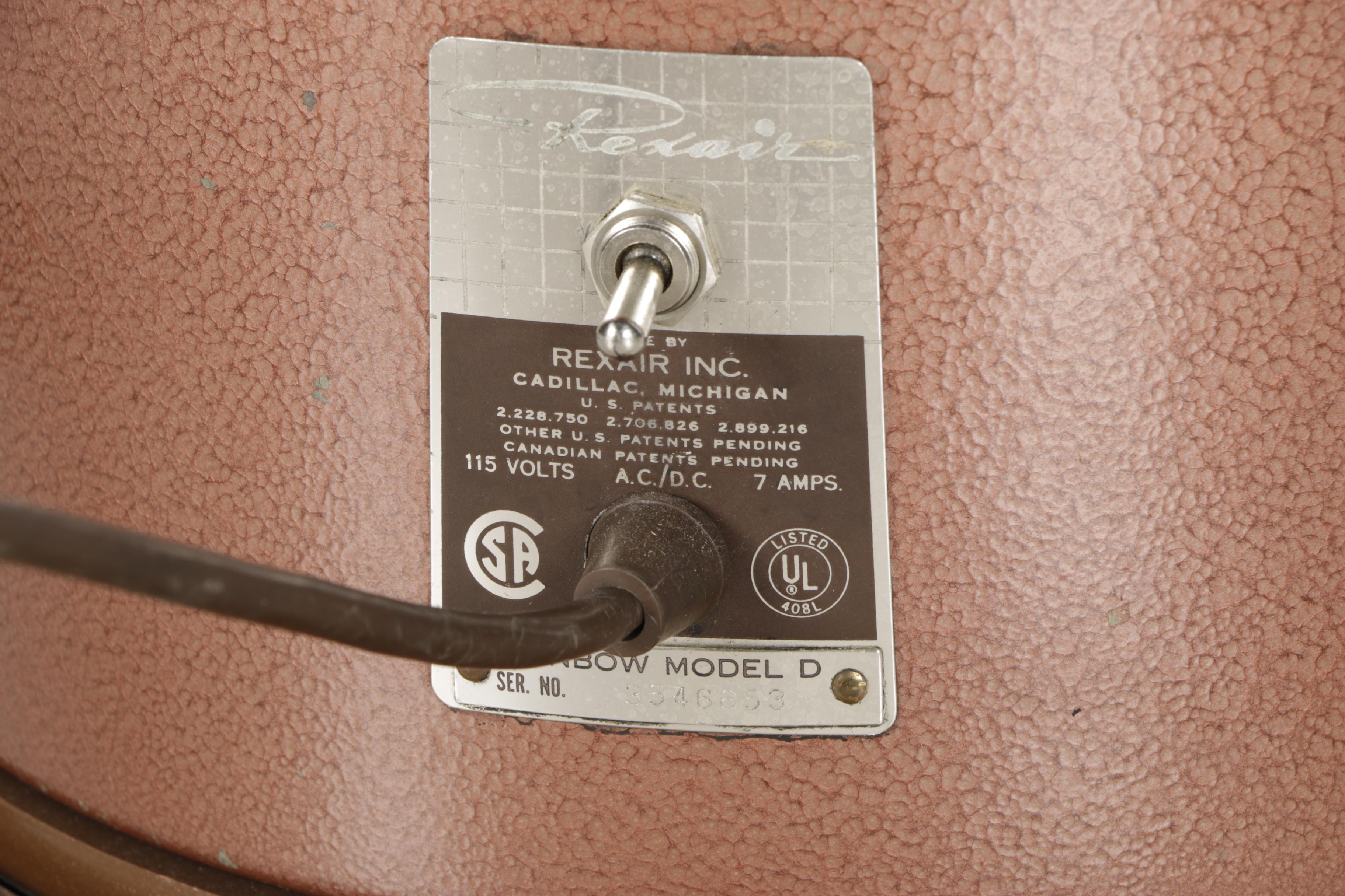 Vintage Home Vacuum Cleaner by Rainbow