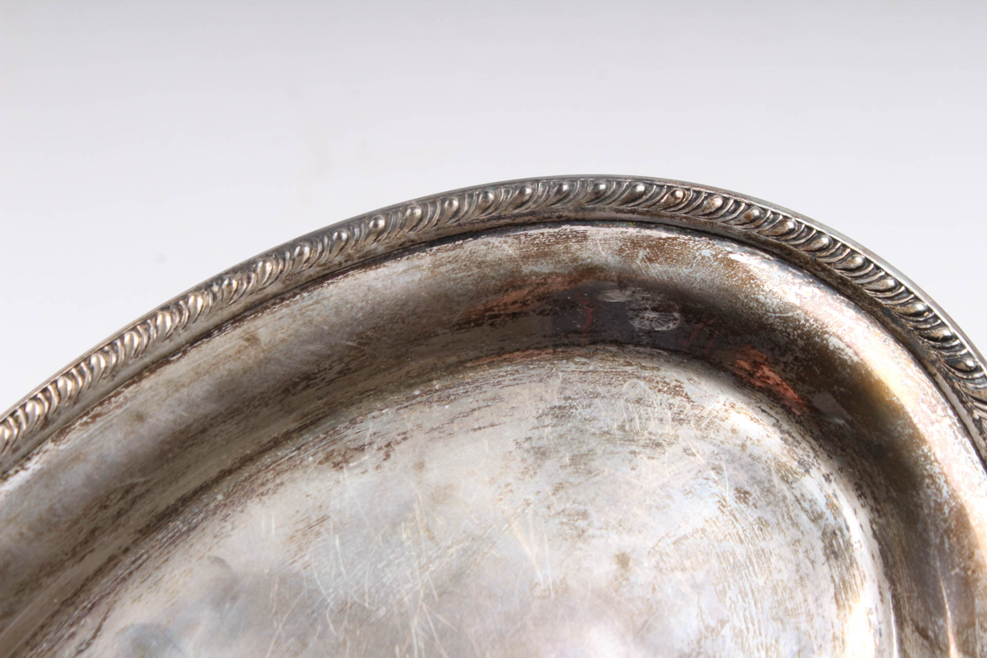 M Fred Hirsch Co. Sterling Silver Oval Tray