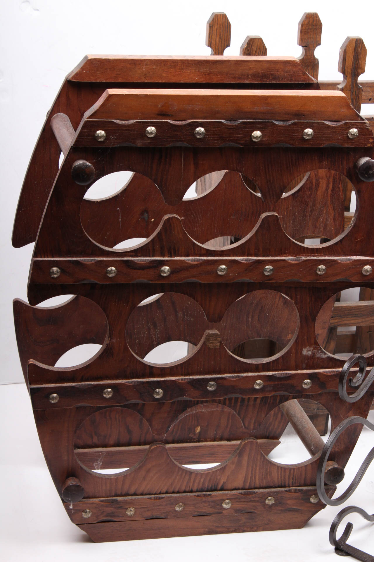 Grouping of Small Scale Wine Racks