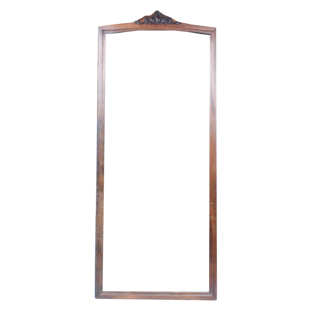 Wood Frame Full Length Wall Mirror