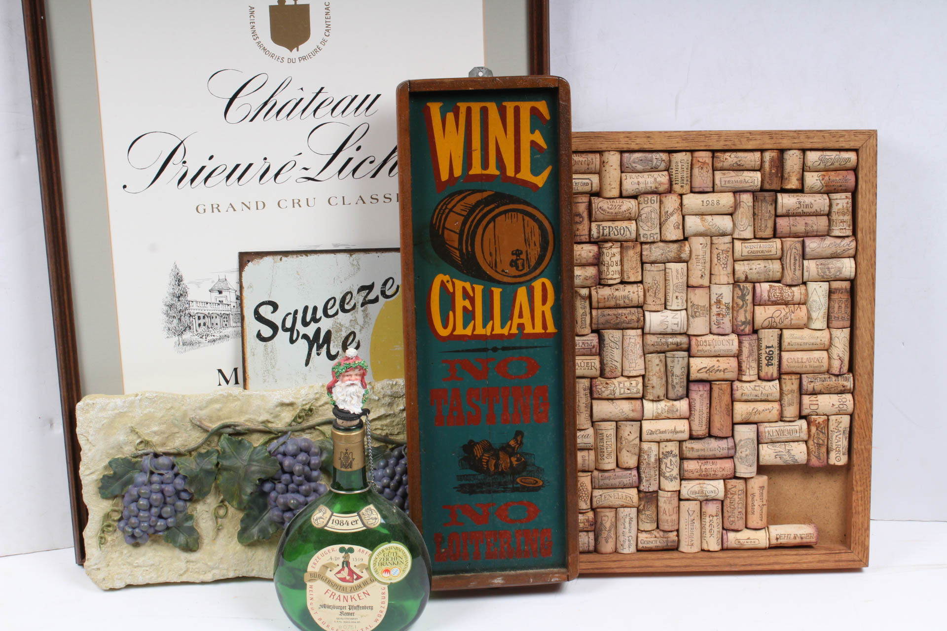 Generous Collection of Wine Themed Decor