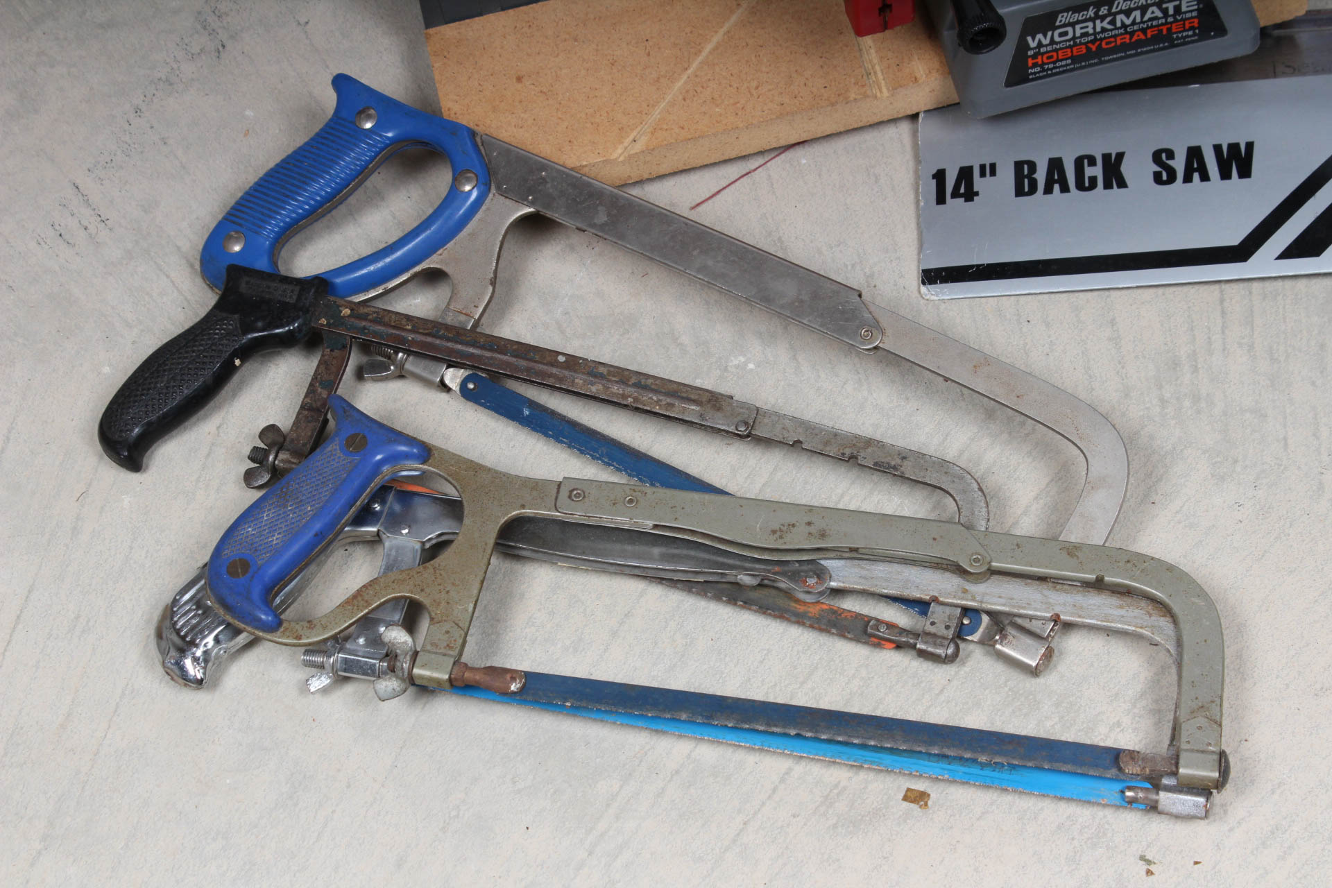 Collection of Woodworking Tools