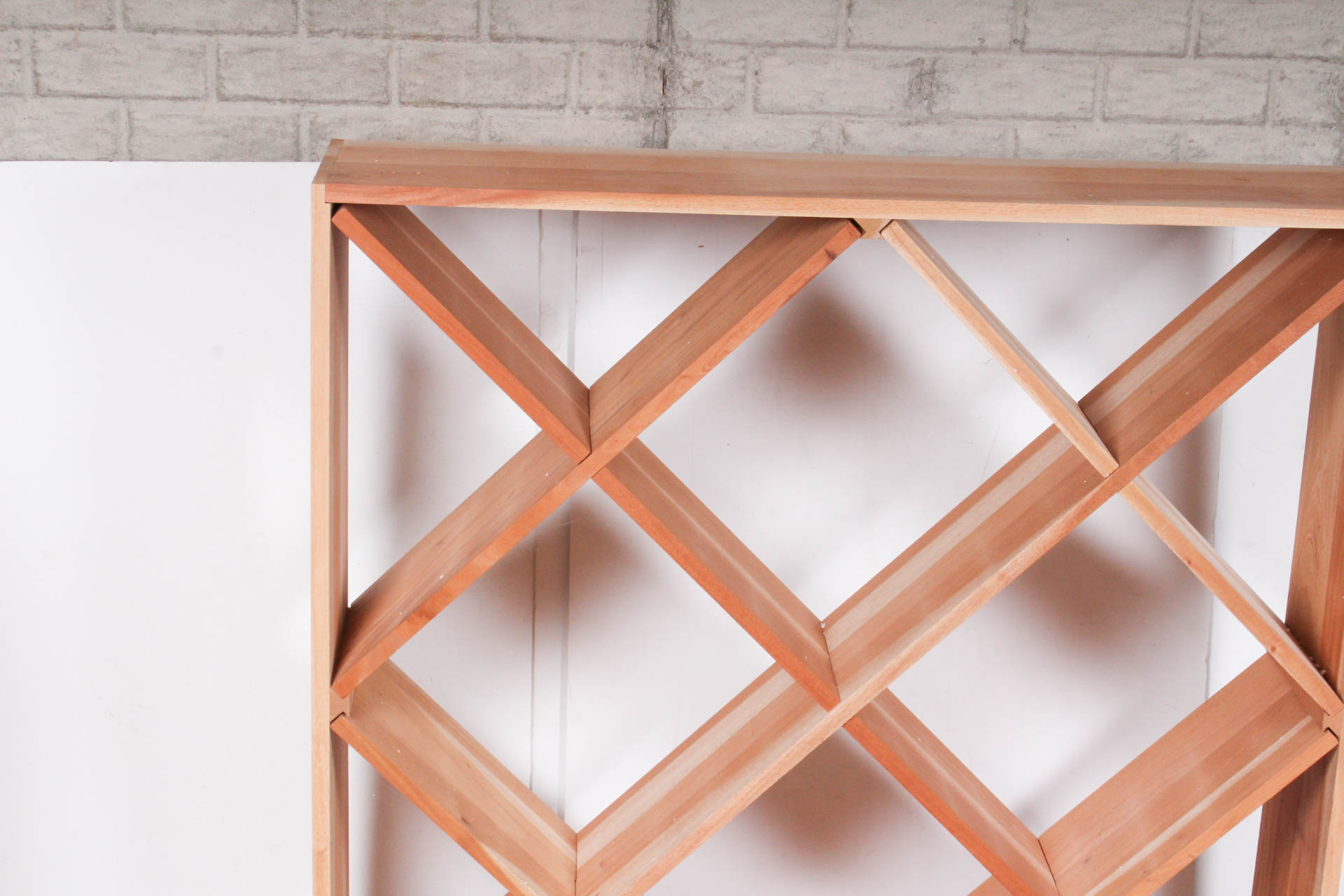 Handcrafted Wooden Wine Rack