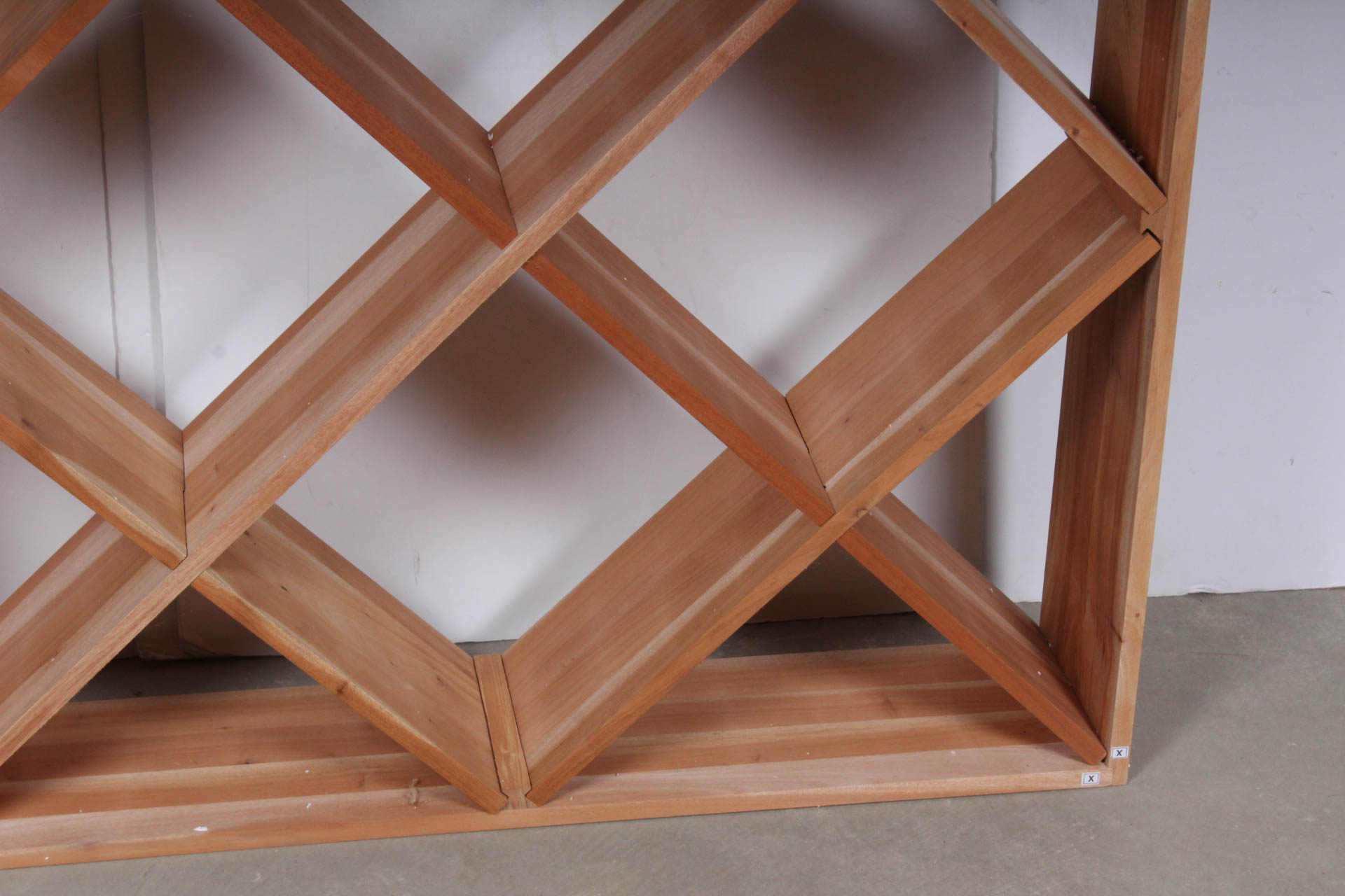 Handcrafted Wooden Wine Rack