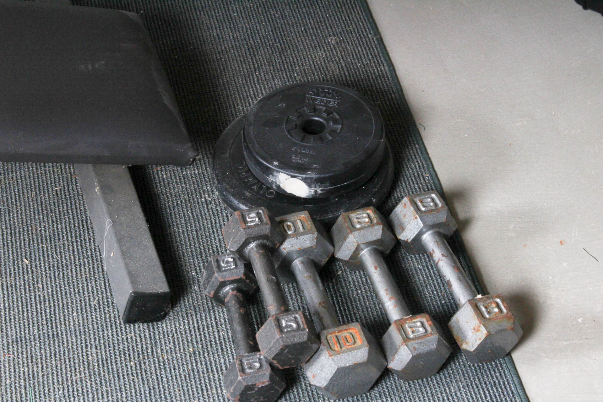 Indoor Fitness Equipment Collection