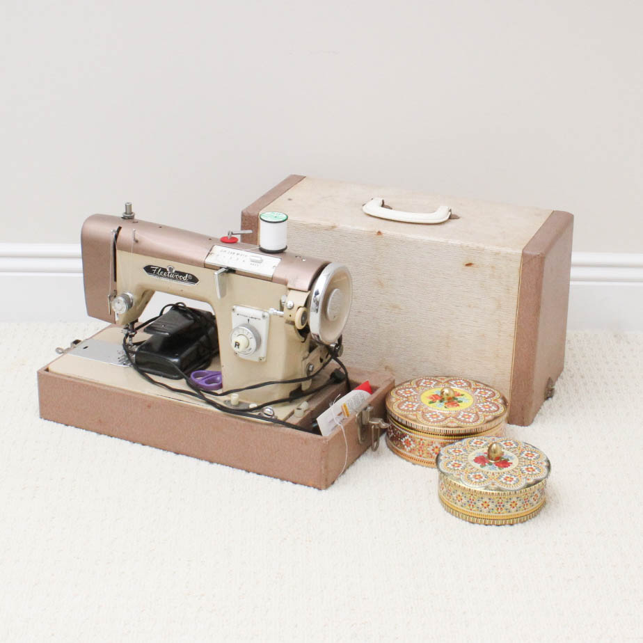 Vintage Fleetwood Electric Sewing Machine