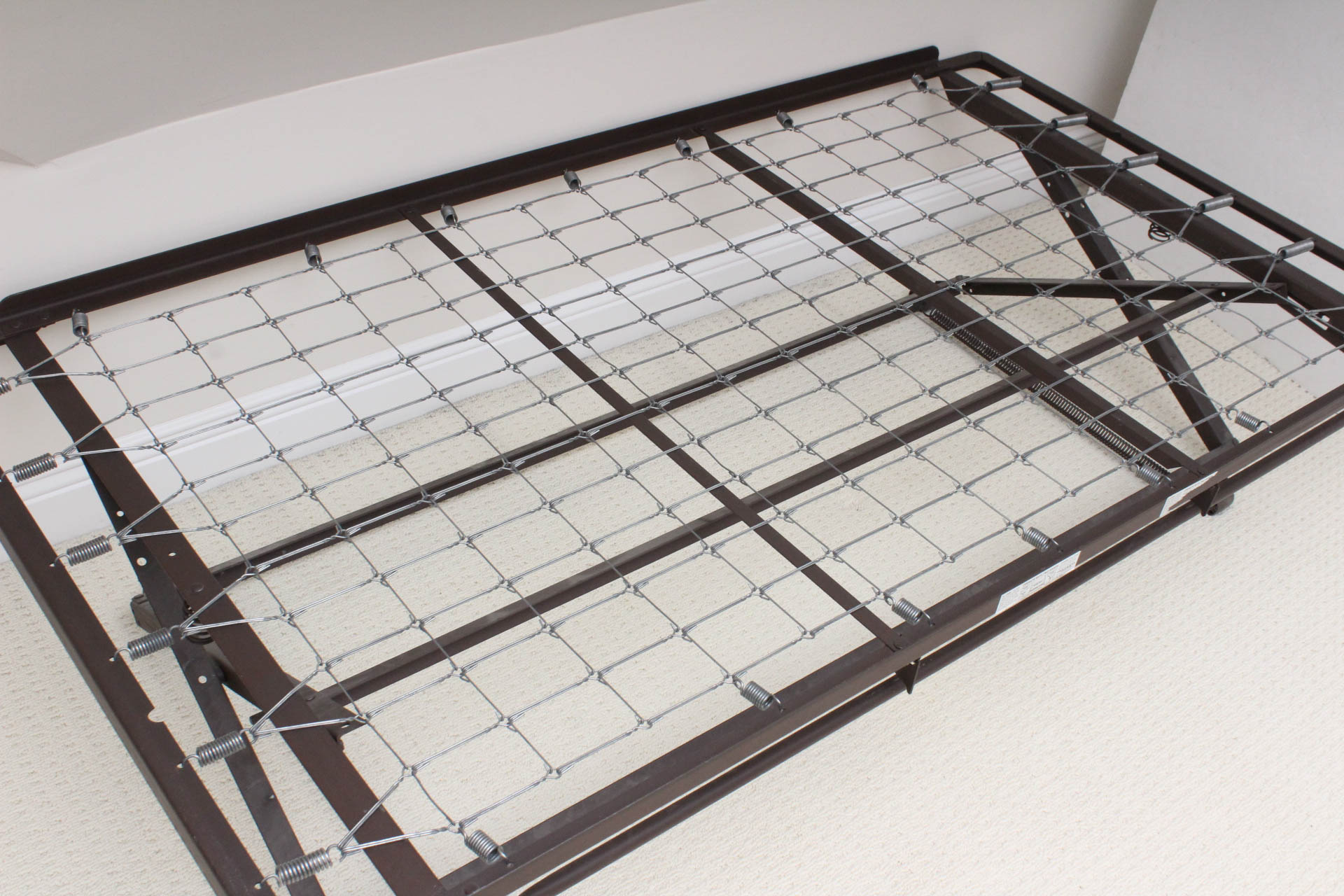 Twin Size Metal Trundle Bed Frame