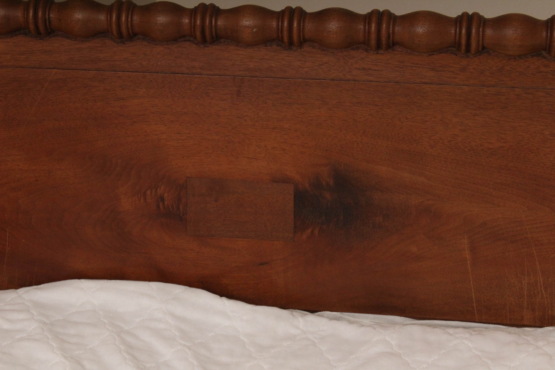 Circa 1920s Solid Wood Super Single Size Bed