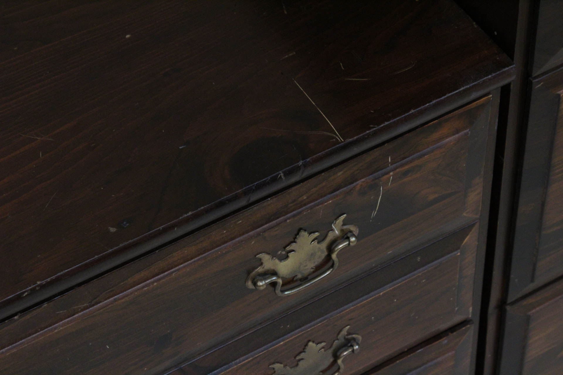 Pair of Pine Wood Filing Cabinets by Yeild House