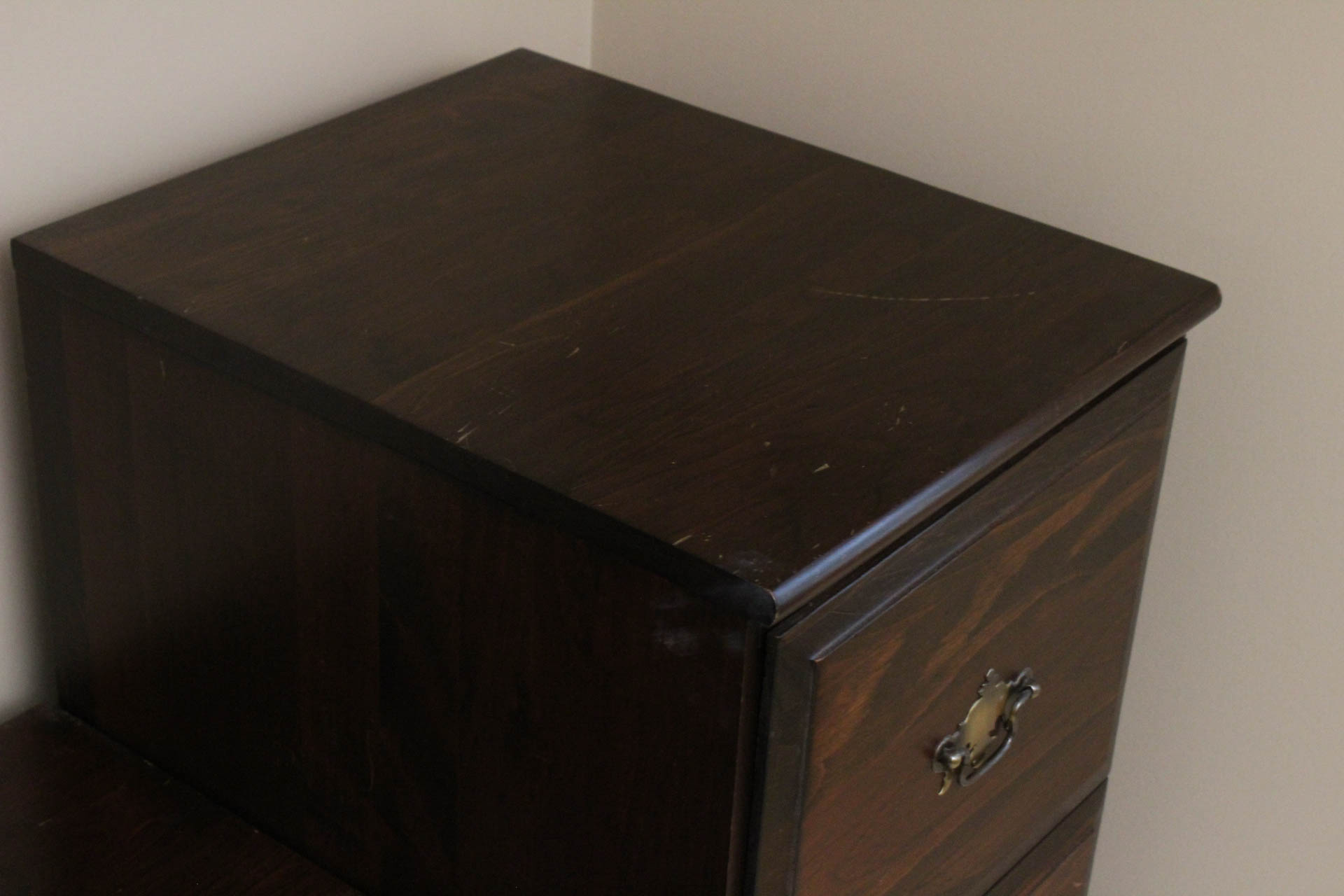 Pair of Pine Wood Filing Cabinets by Yeild House