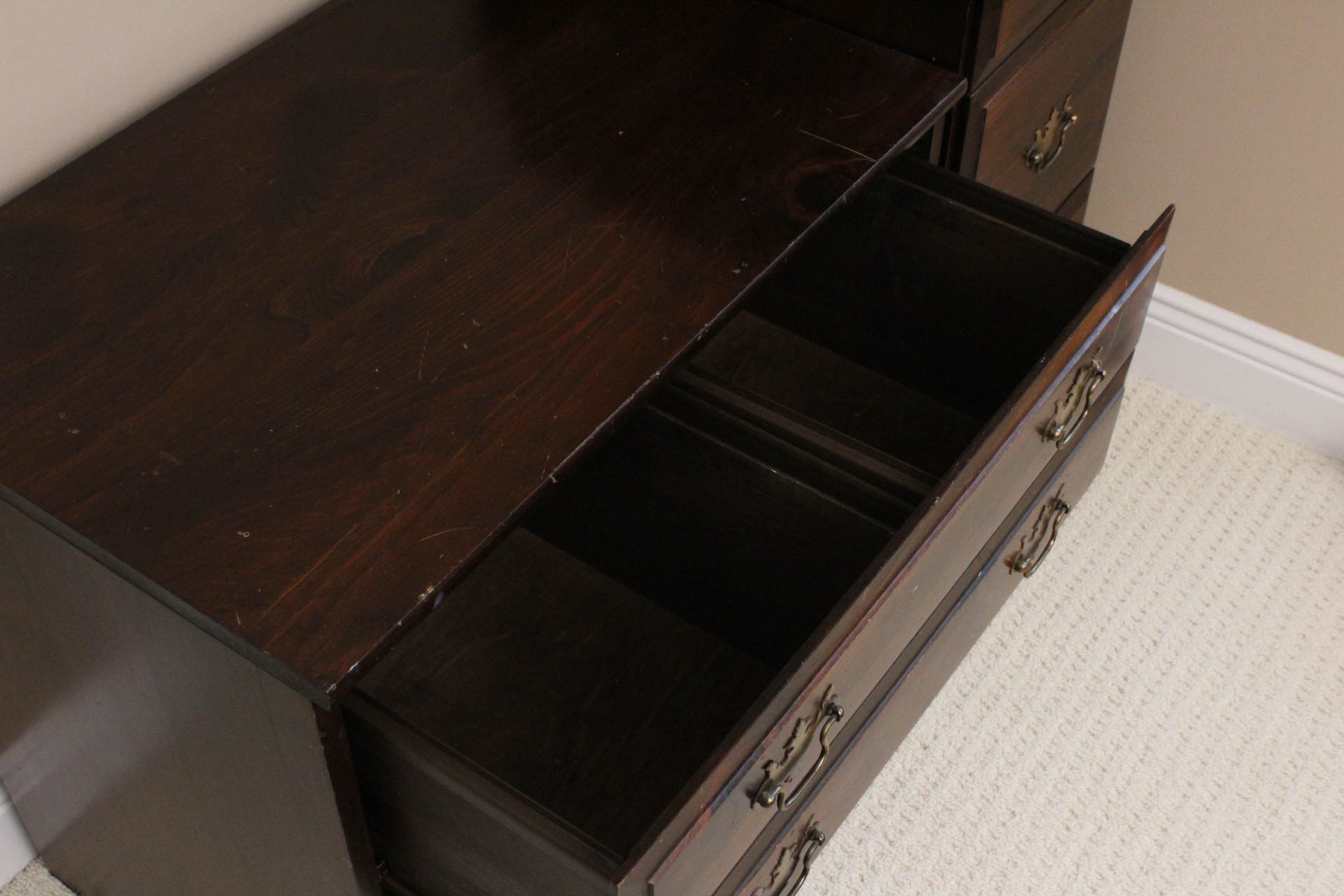 Pair of Pine Wood Filing Cabinets by Yeild House