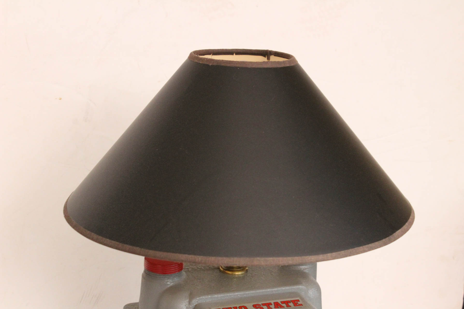 Ohio State Themed Gas Meter Lamp