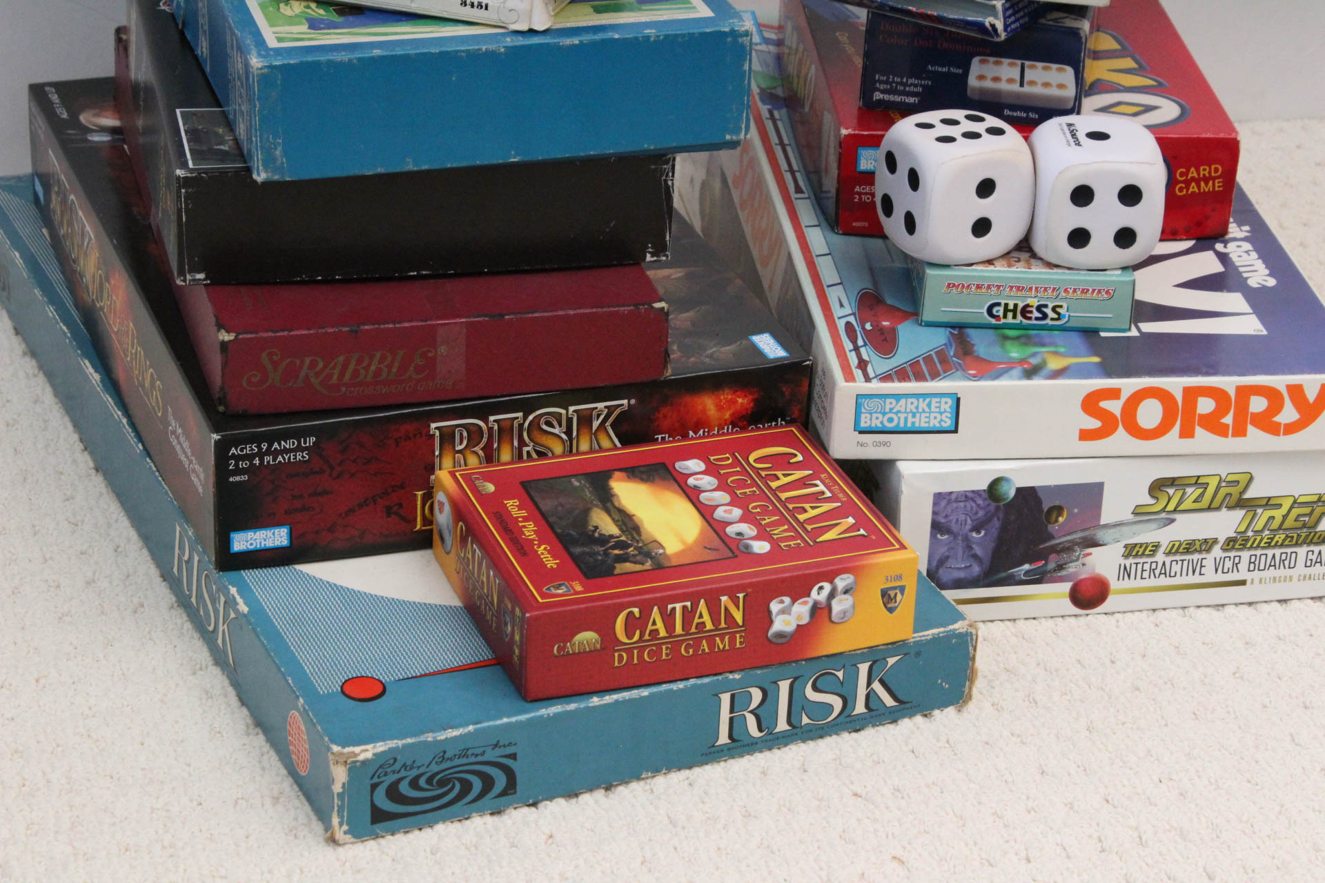 Collection of Vintage and Contemporary Board Games