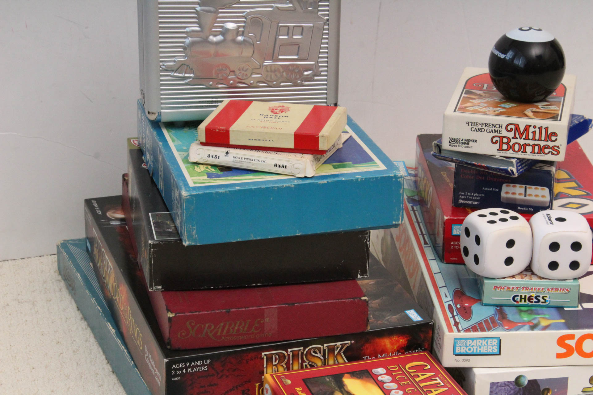 Collection of Vintage and Contemporary Board Games