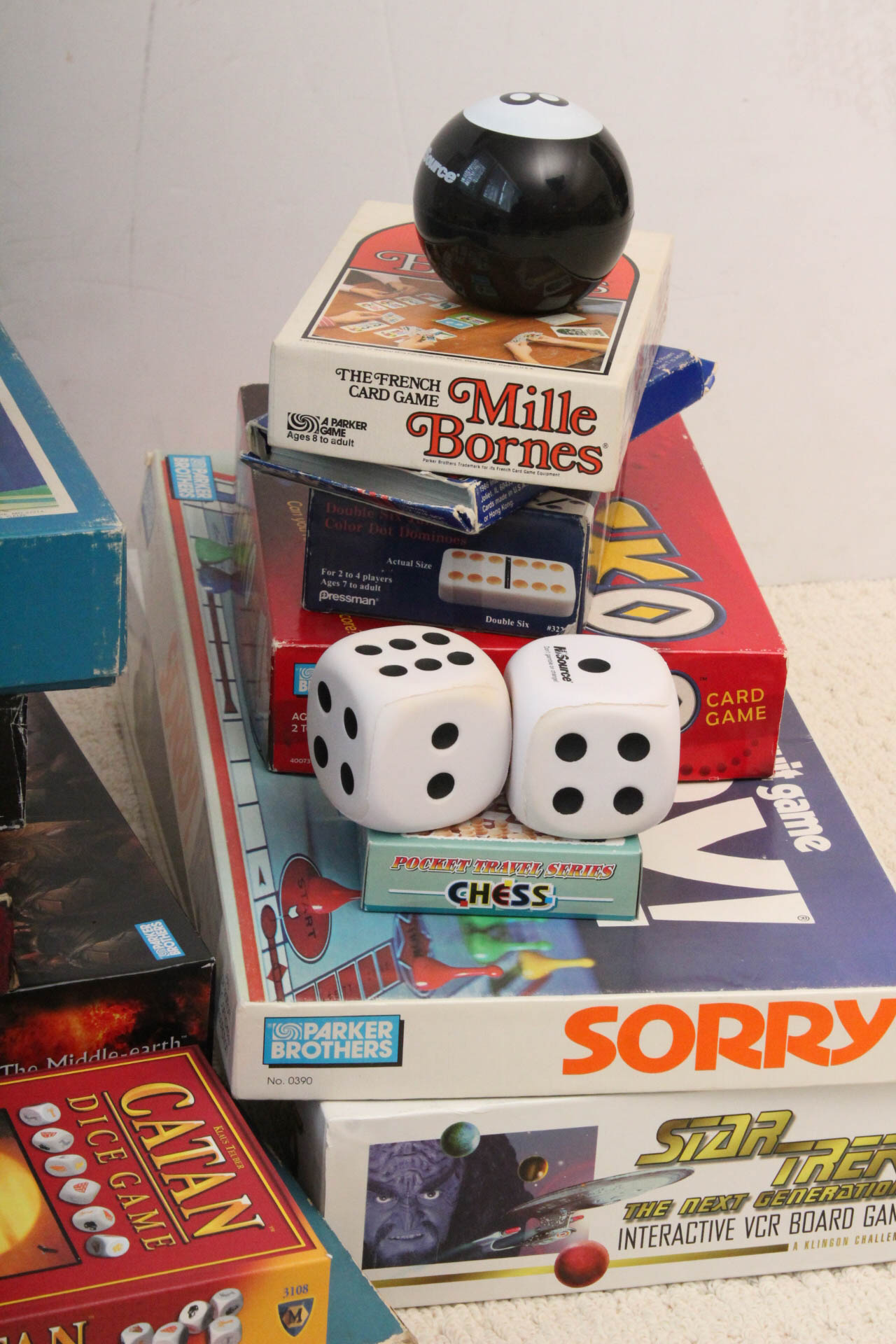 Collection of Vintage and Contemporary Board Games