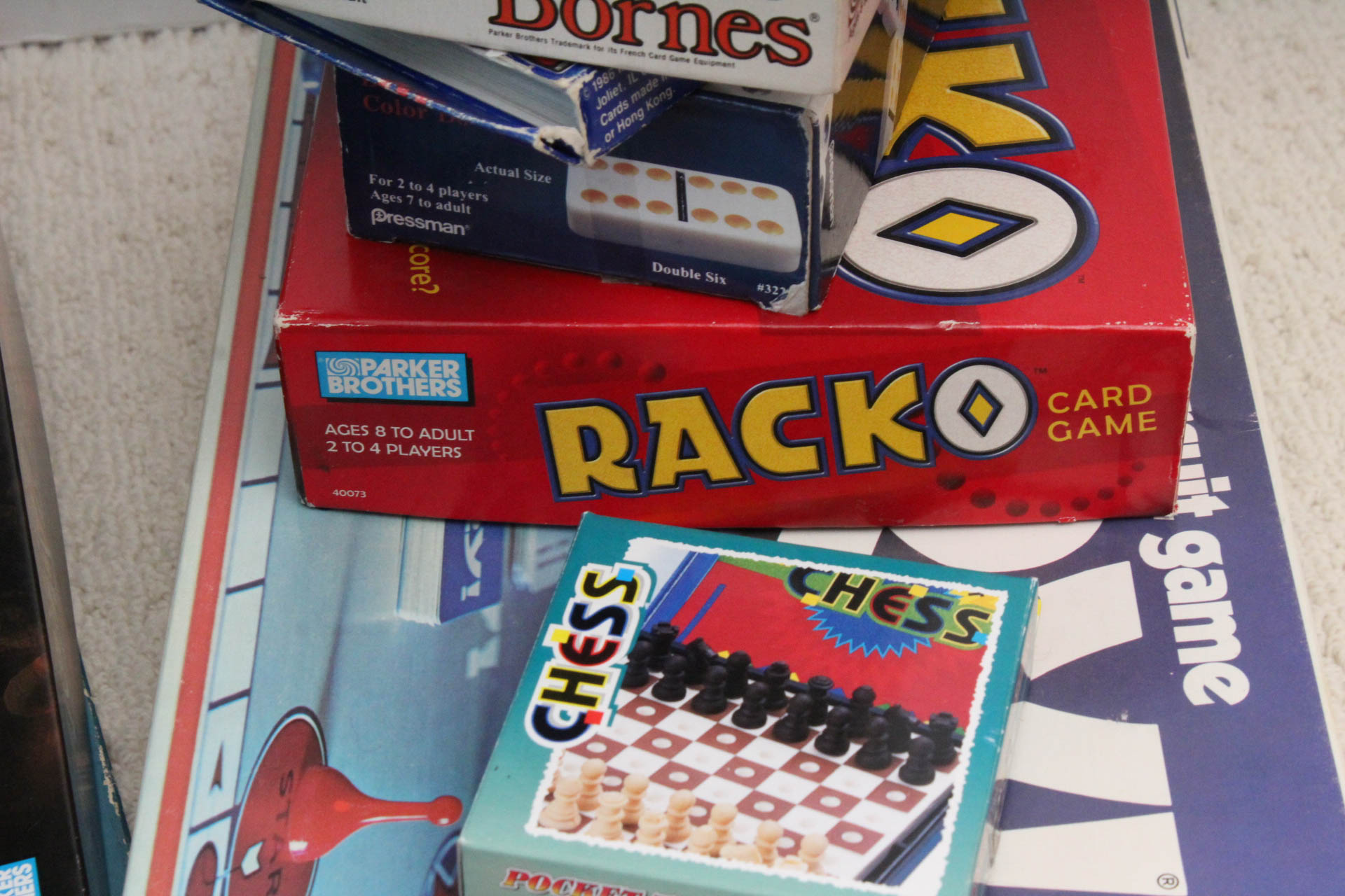 Collection of Vintage and Contemporary Board Games