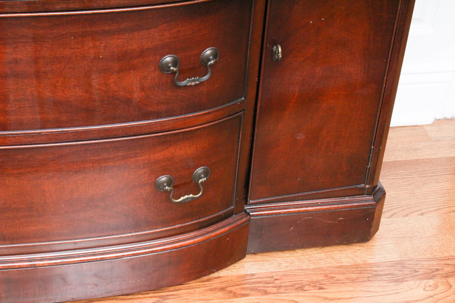Mahogany Breakfront China Cabinet by Landstrom Furniture