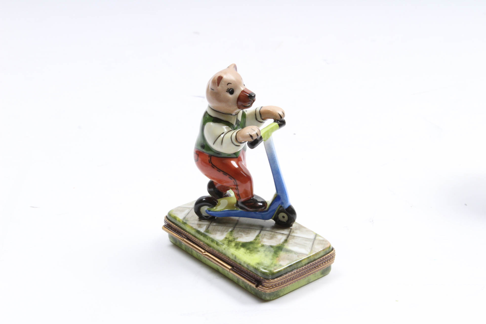 Limoges Peint Main Trinket Boxes