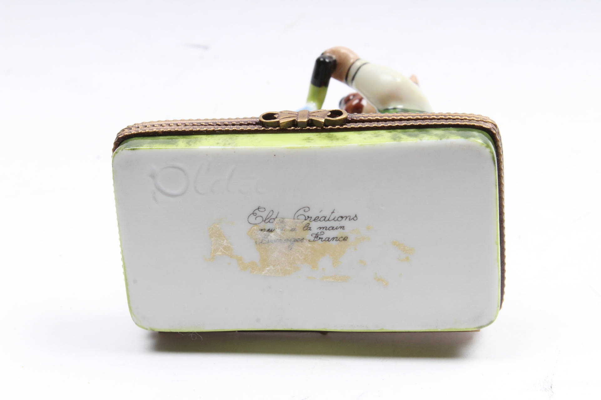 Limoges Peint Main Trinket Boxes