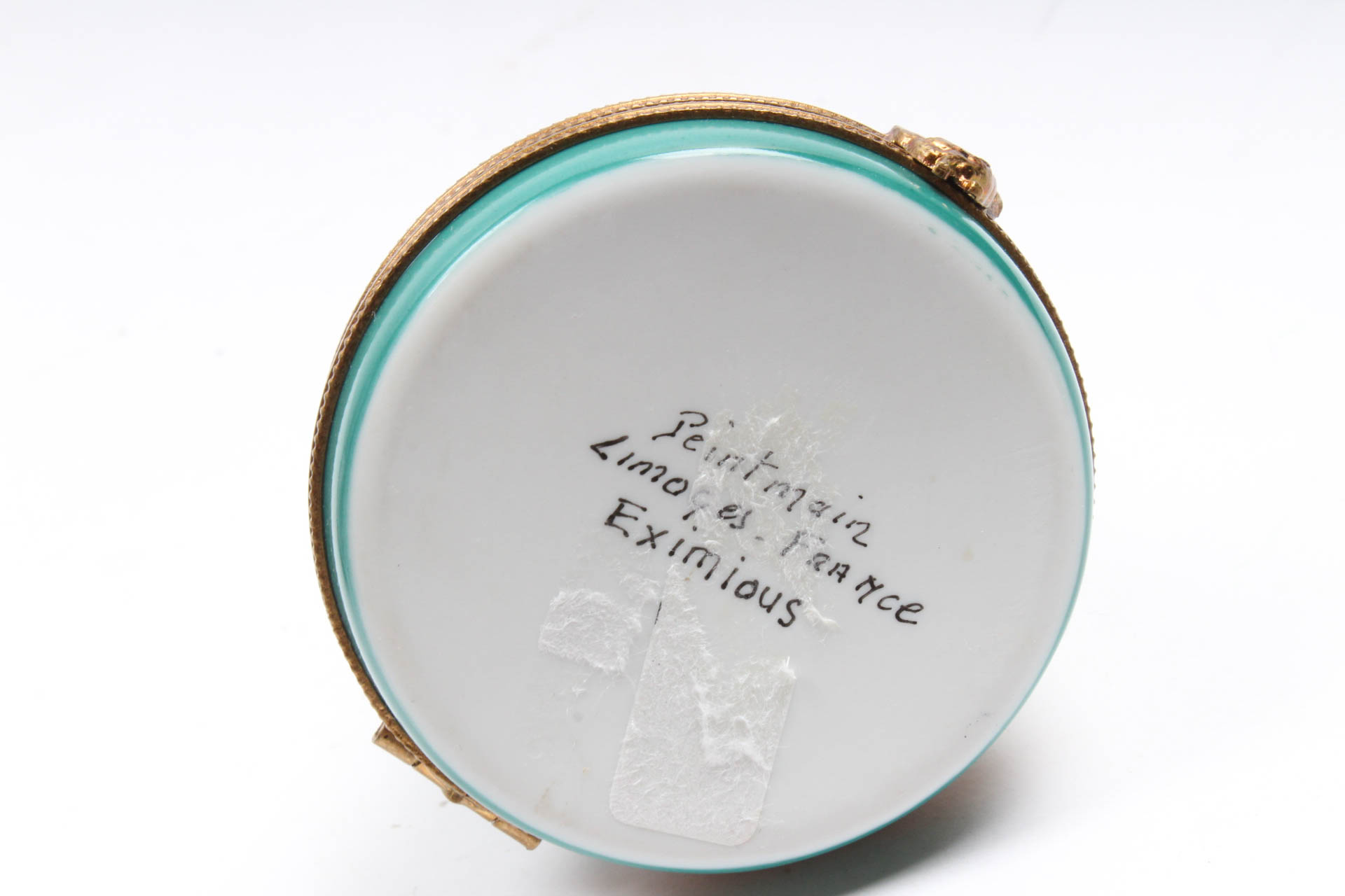 Limoges Peint Main Trinket Boxes