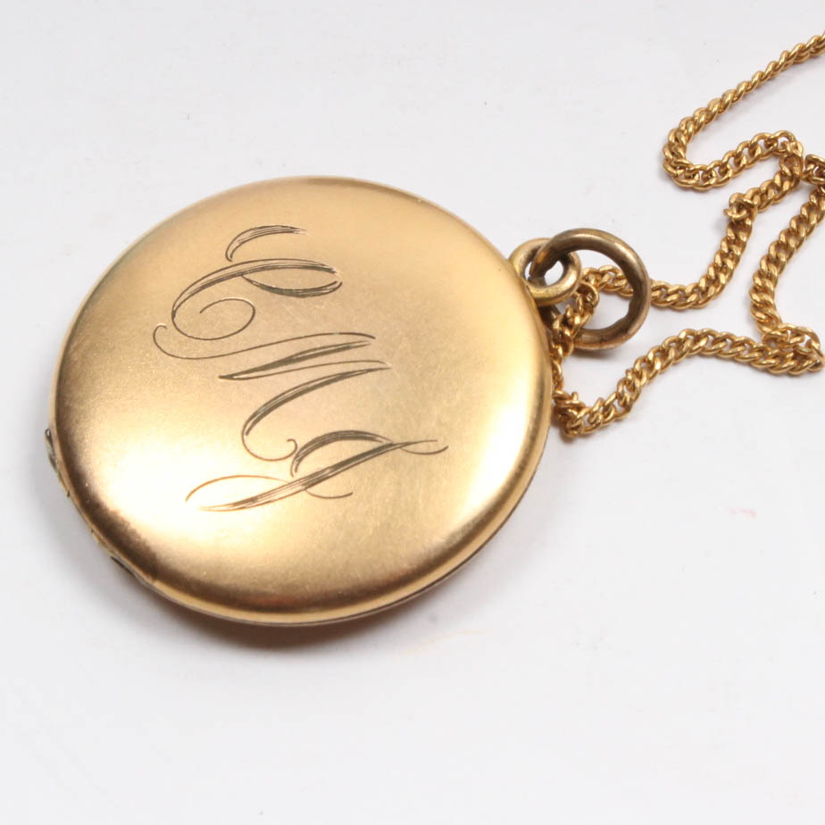 Vintage Elgin Pocket Watch with Lockets