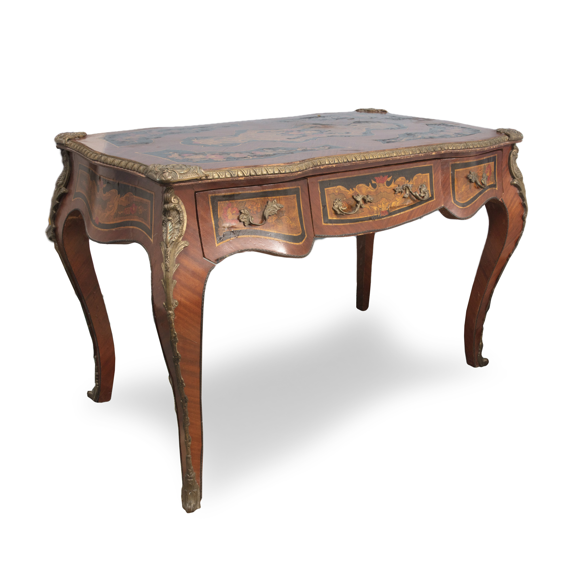 Antique Louis XV Style Writing Desk