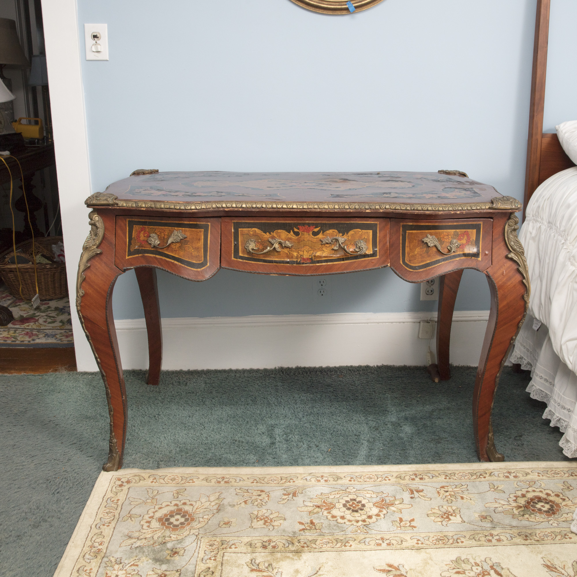 Antique Louis XV Style Writing Desk