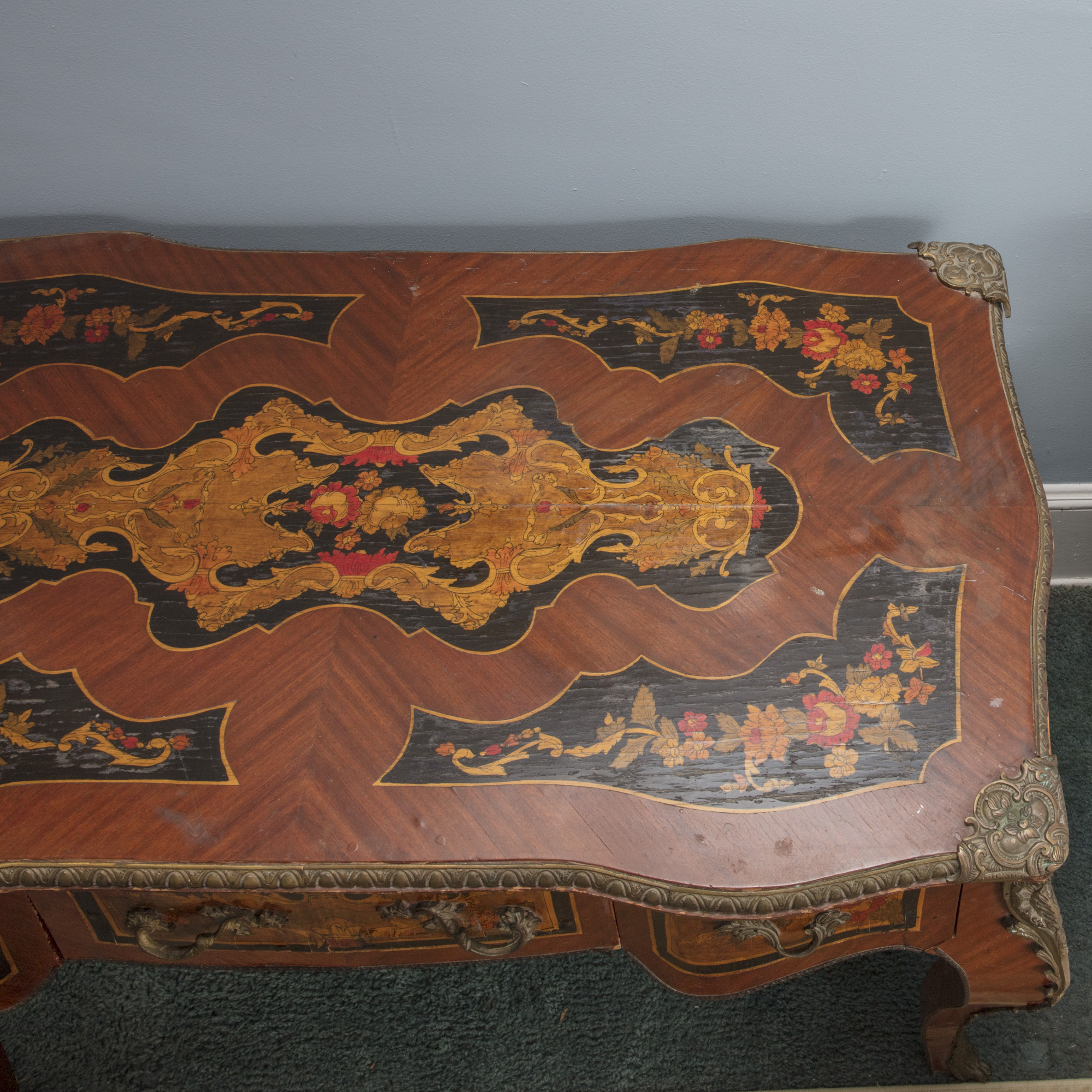 Antique Louis XV Style Writing Desk