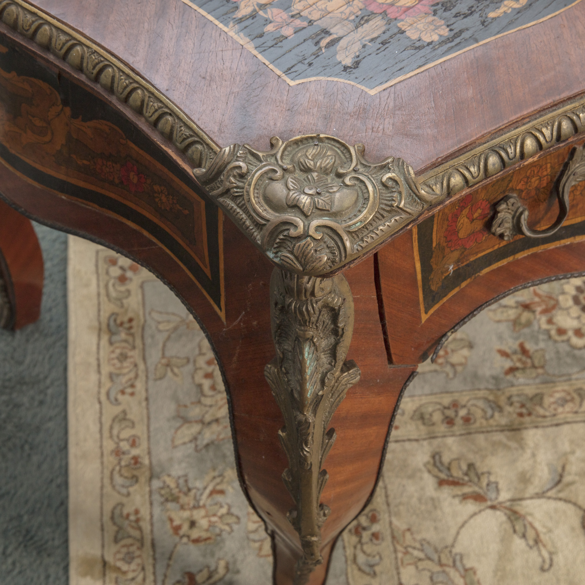 Antique Louis XV Style Writing Desk