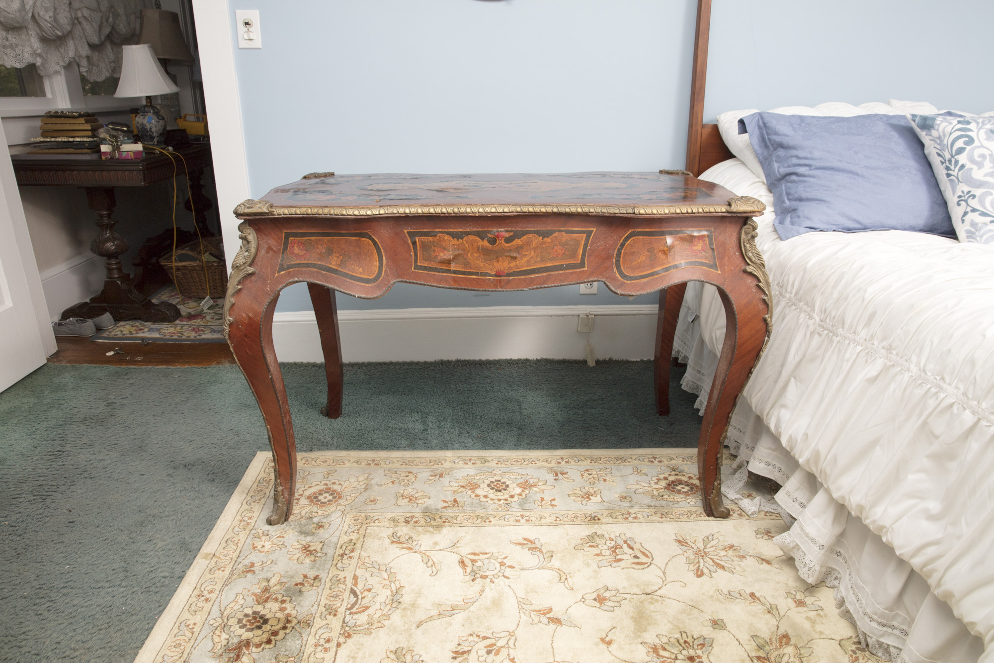Antique Louis XV Style Writing Desk