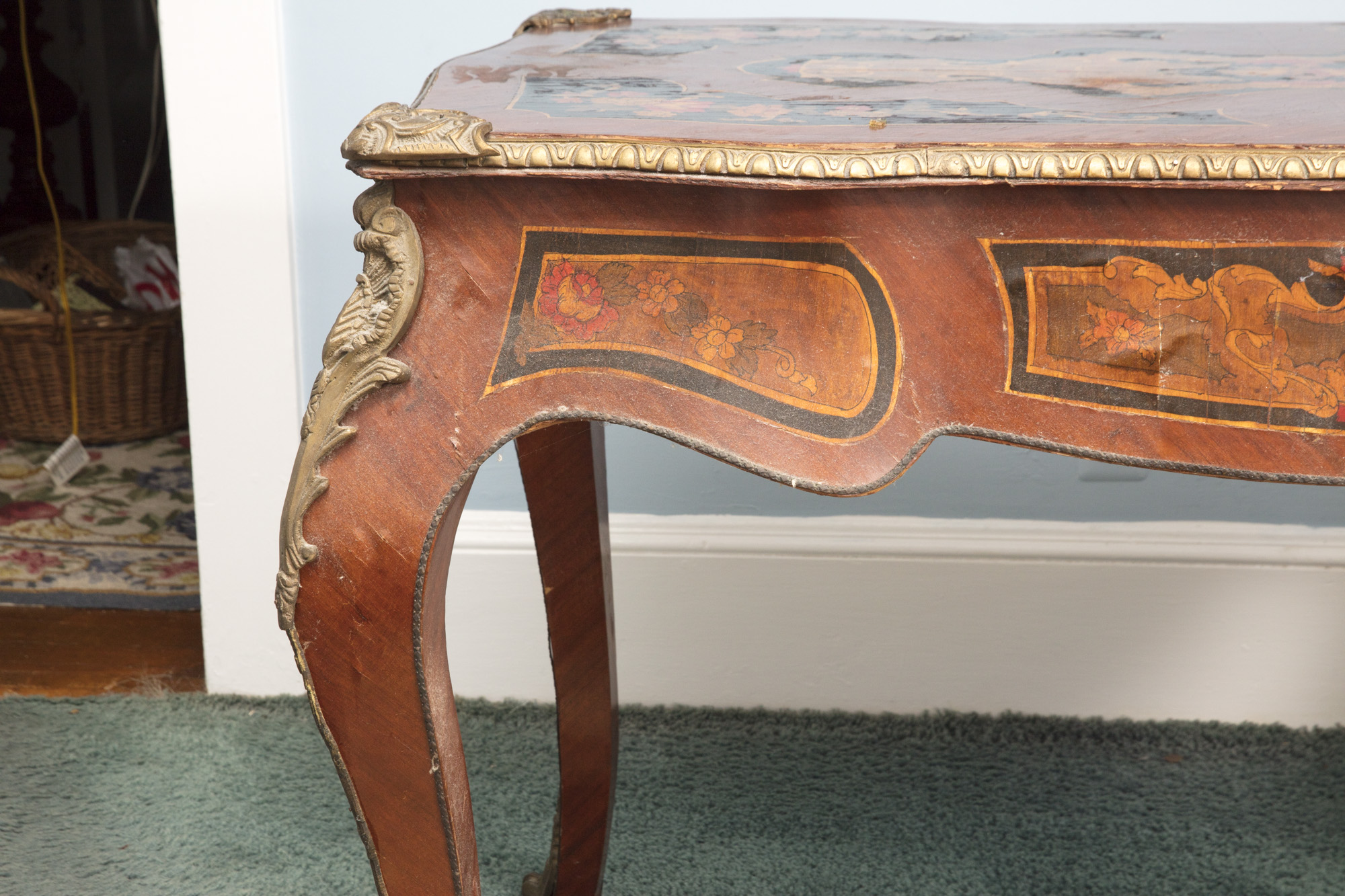 Antique Louis XV Style Writing Desk