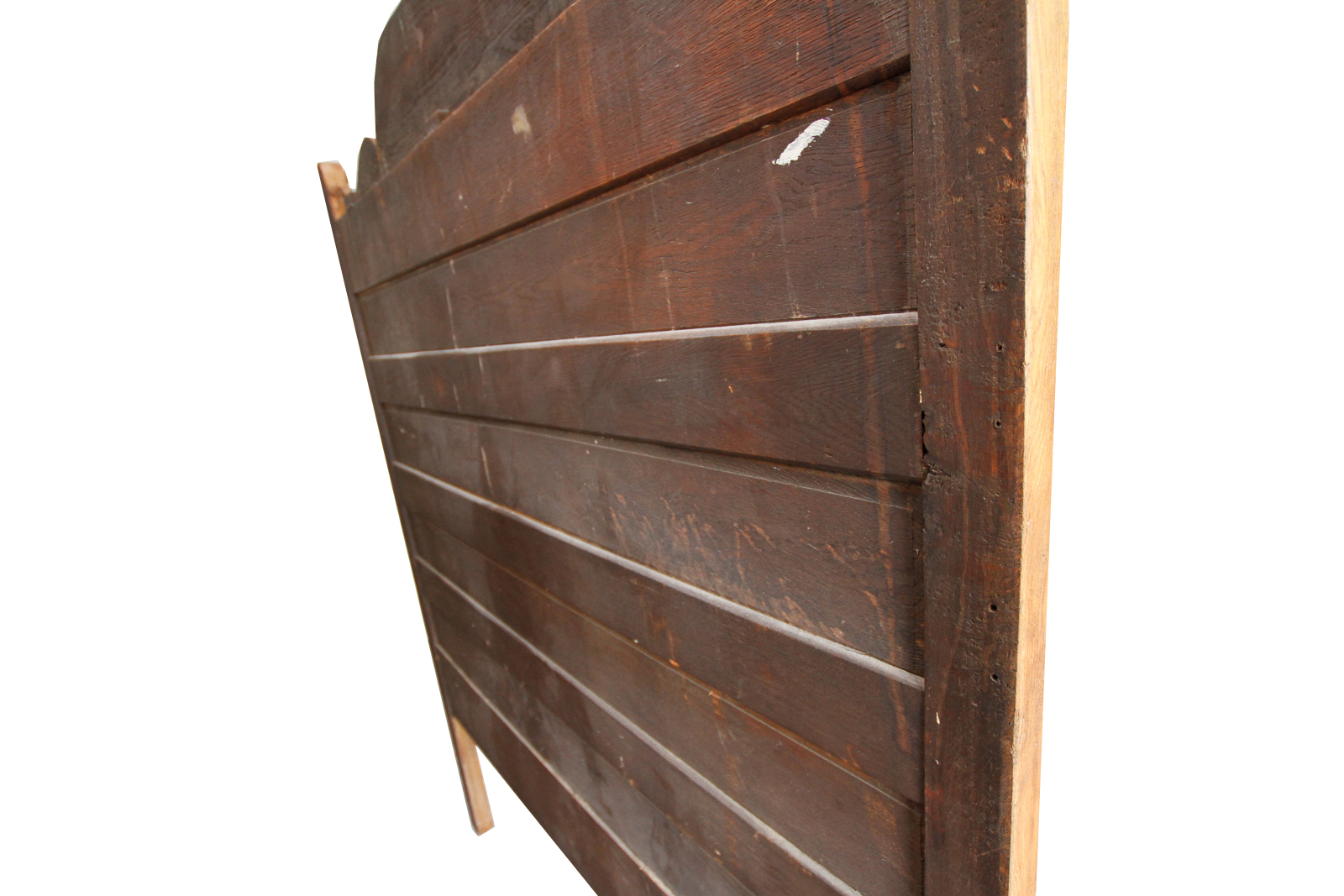 Antique Victorian Style Oak Headboard