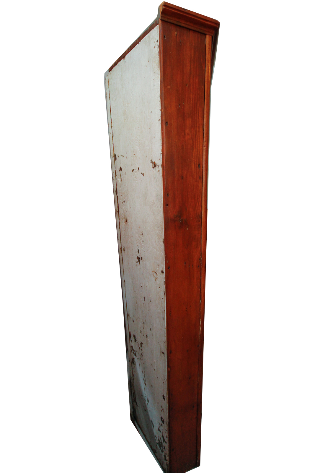 Antique  Southern Poplar Corner Cabinet