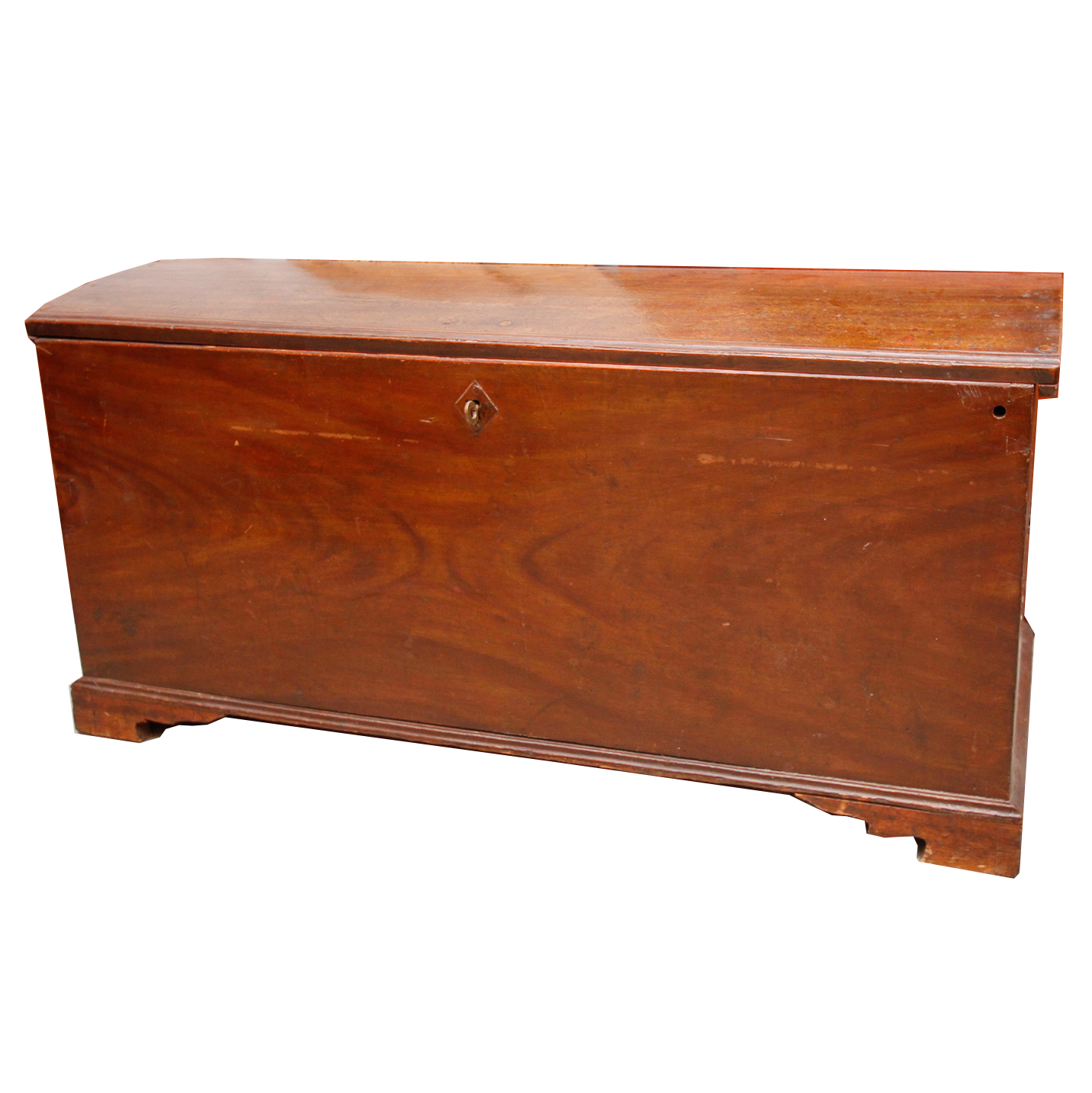 Antique European Domed  "Immigrant" Chest