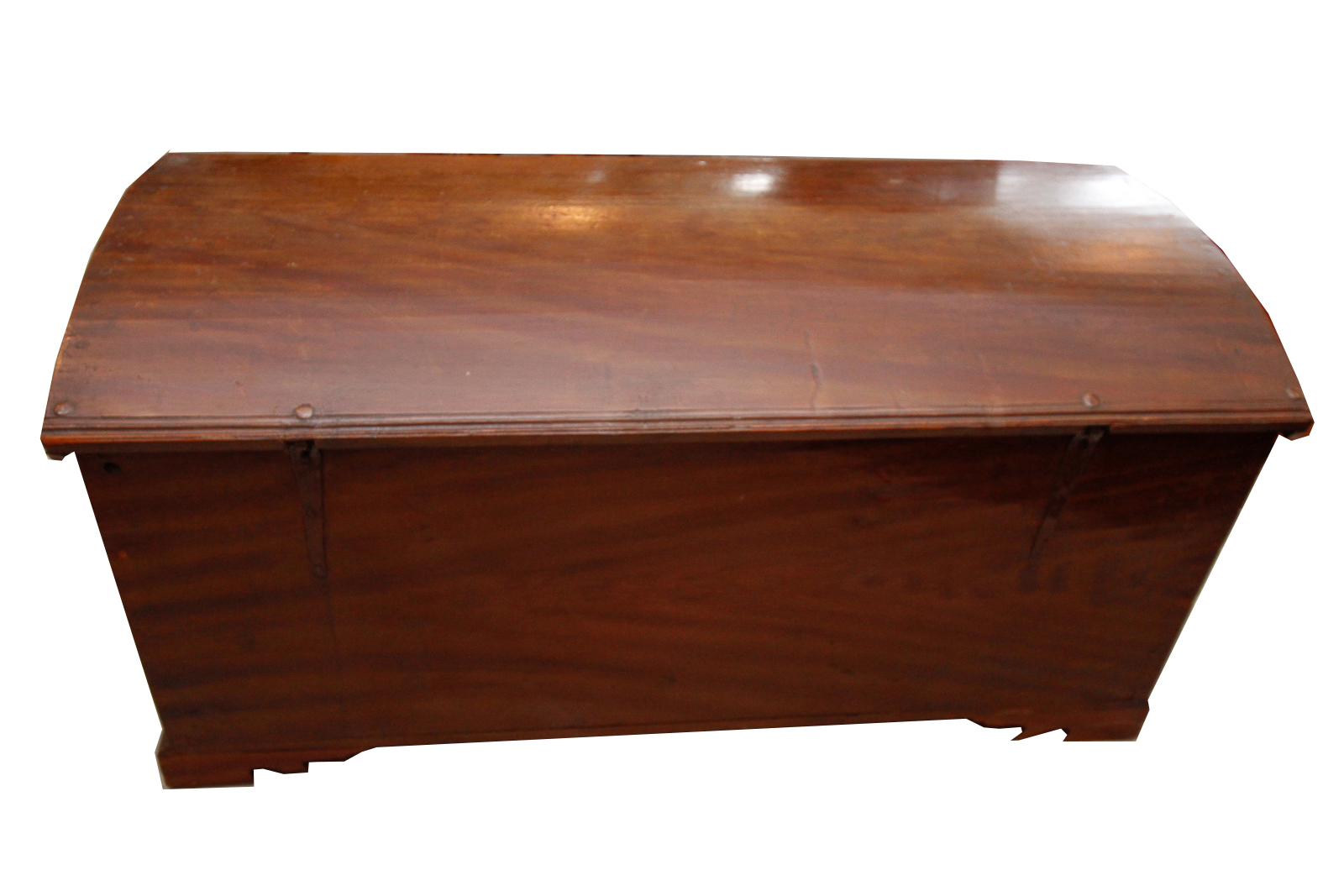 Antique European Domed  "Immigrant" Chest