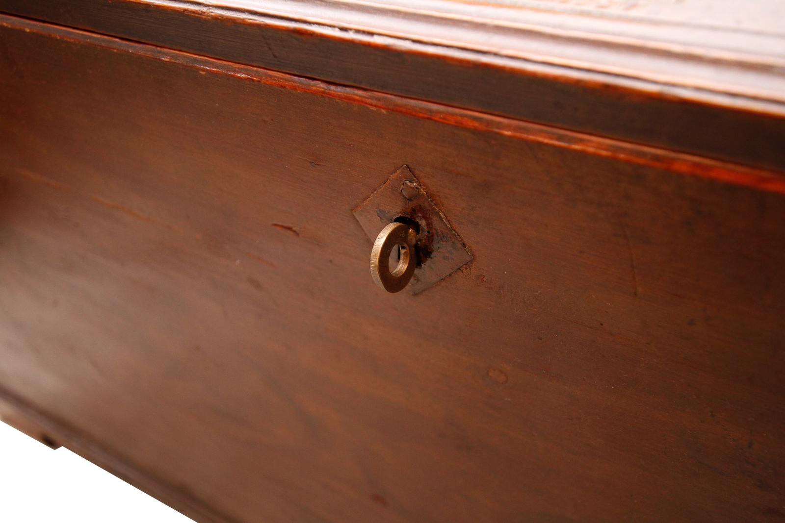 Antique European Domed  "Immigrant" Chest