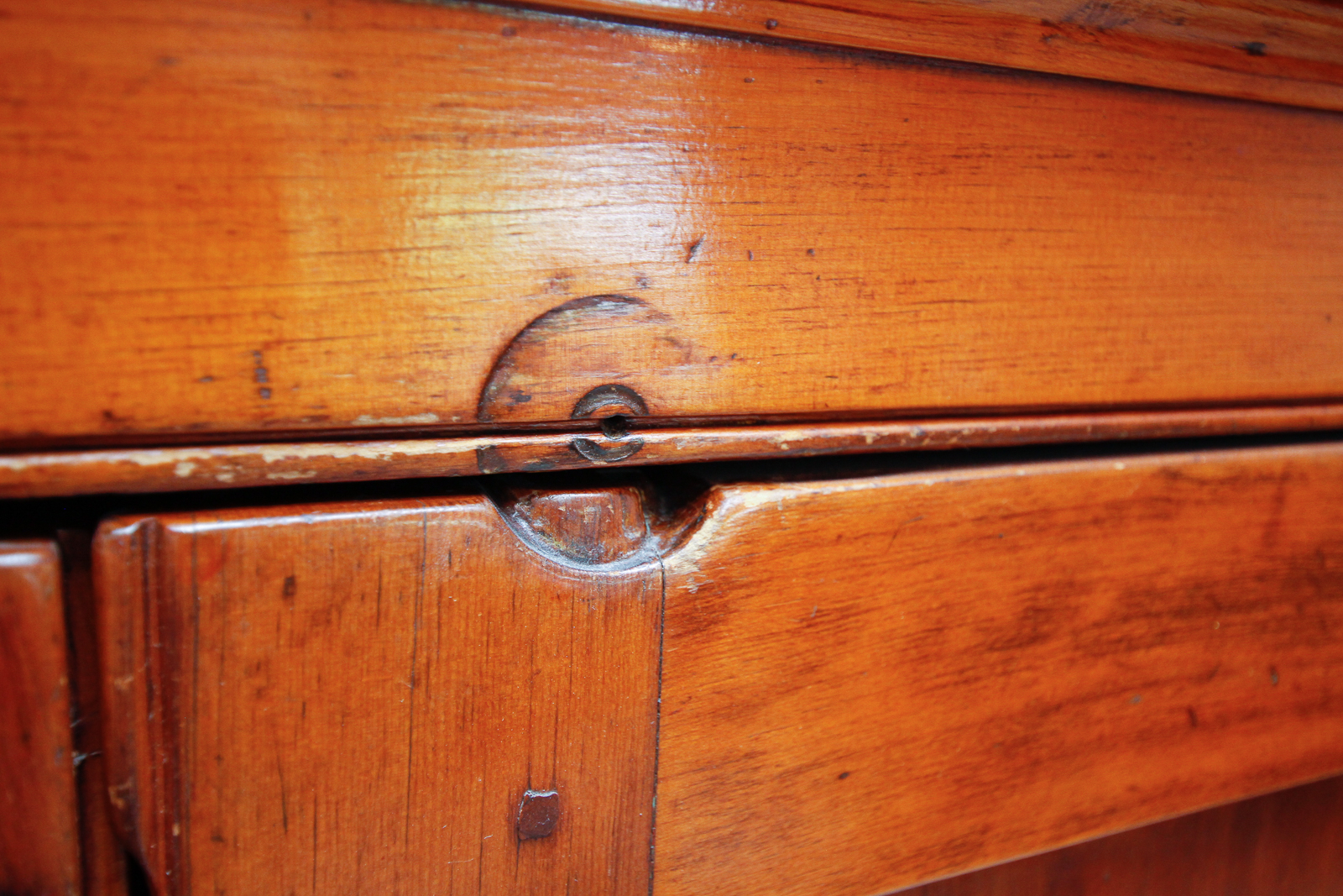 Antique Southern Poplar Jelly Cabinet