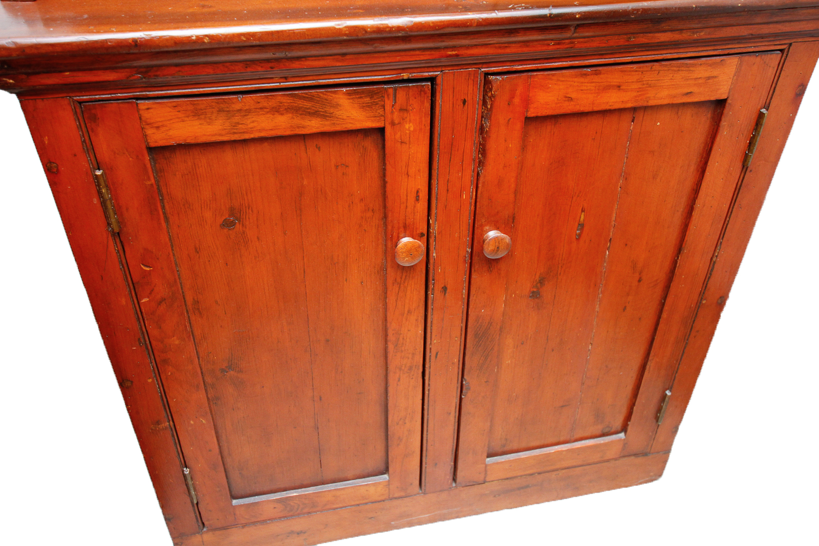 Antique Early American Pine Cupboard