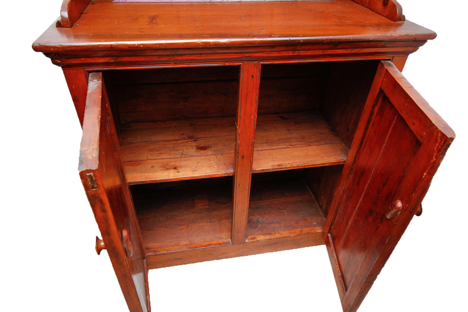 Antique Early American Pine Cupboard