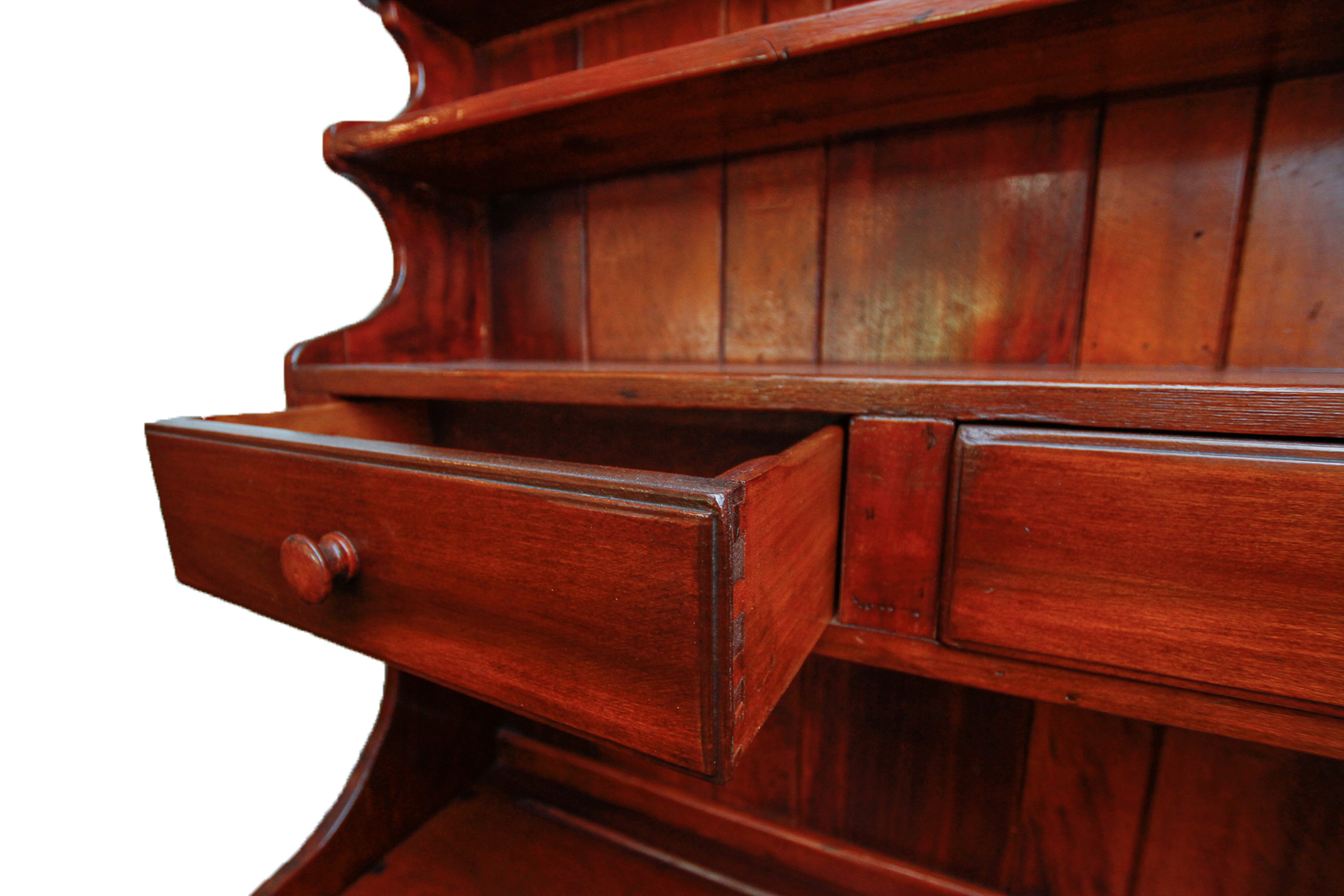 Antique Early American Pine Cupboard