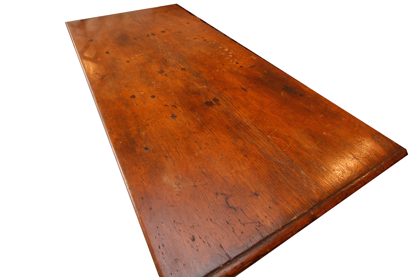 Antique Pine Trestle Dining Table