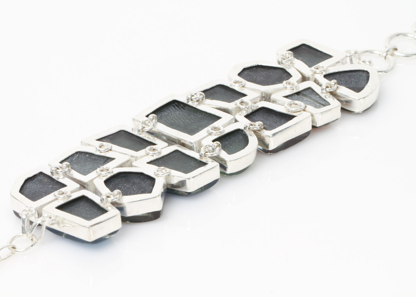 Sterling Silver and Art Glass Jewelry