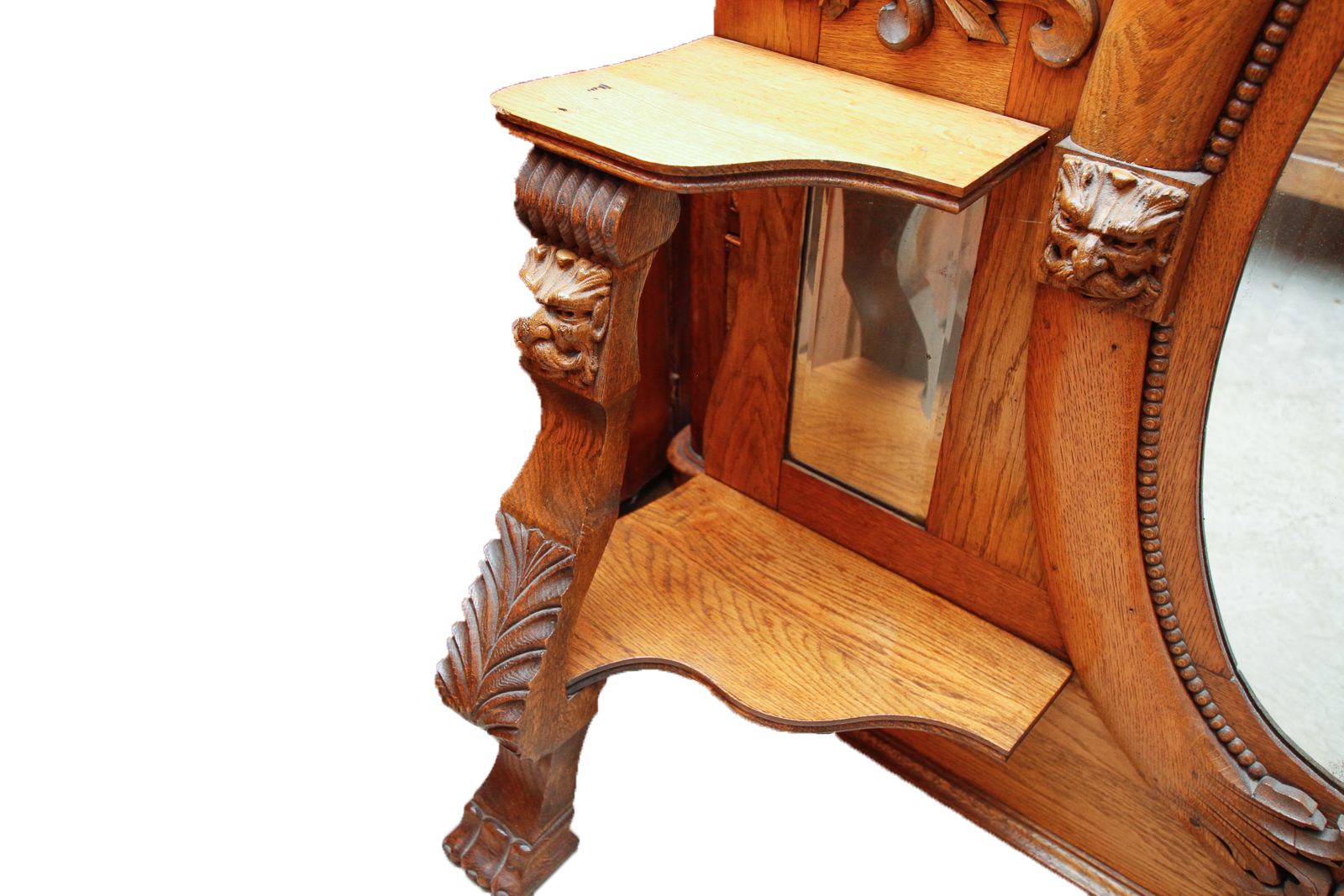 Antique Victorian Oak Sideboard