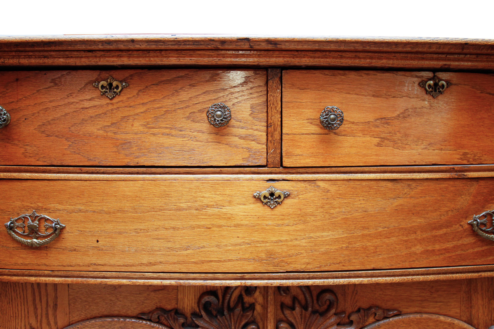 Antique Victorian Oak Sideboard