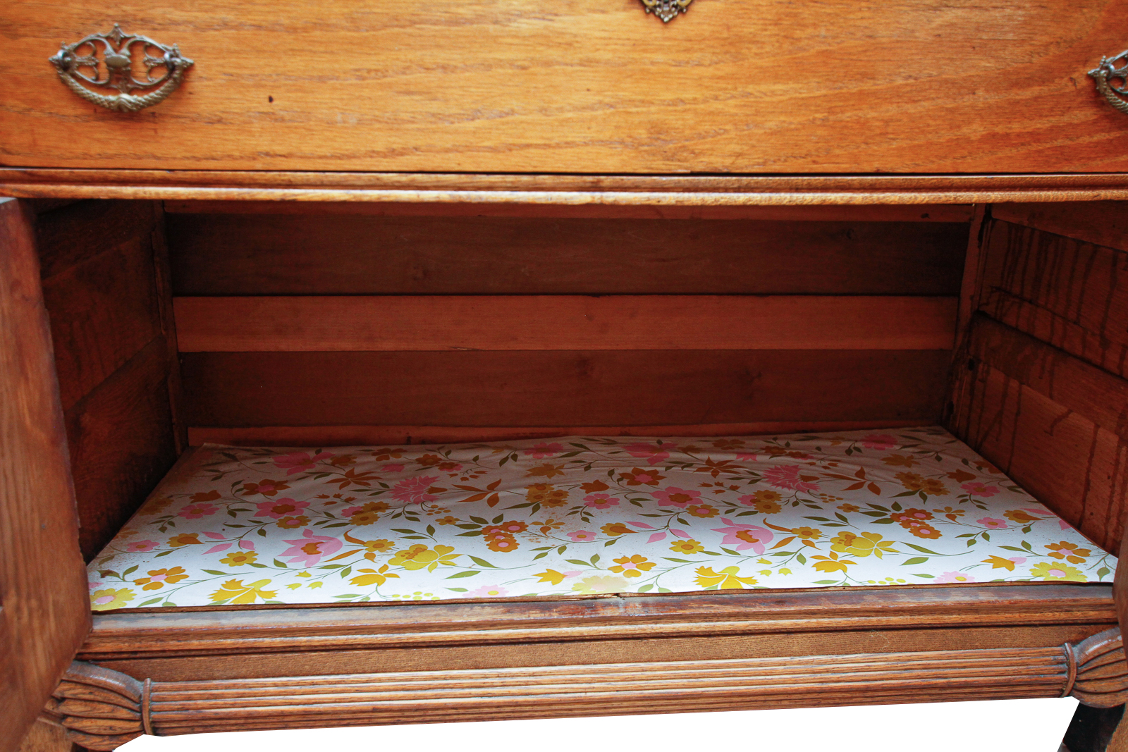 Antique Victorian Oak Sideboard