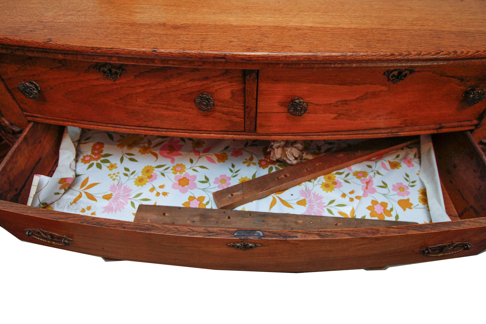 Antique Victorian Oak Sideboard