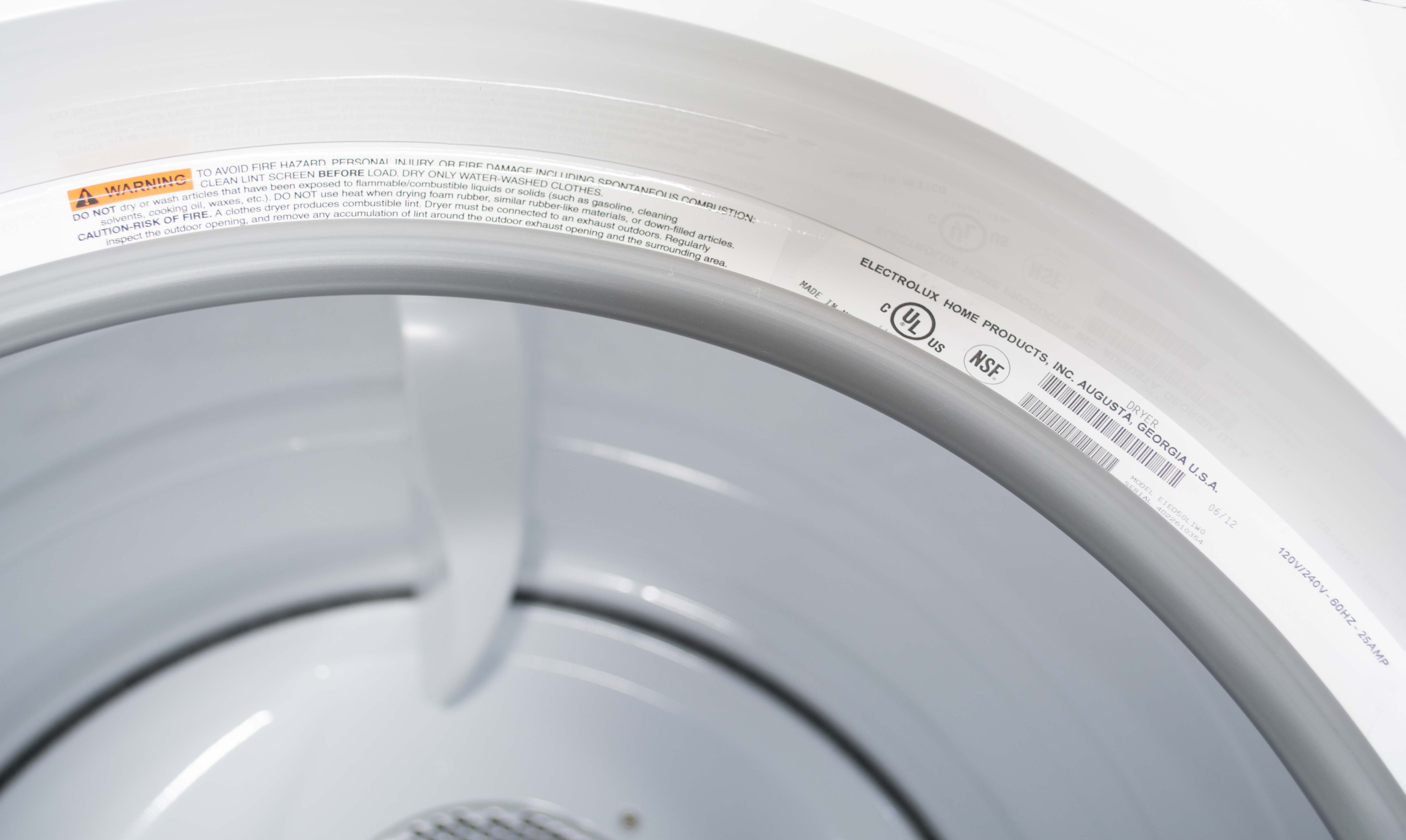 Electrolux Front Load Electric Dryer