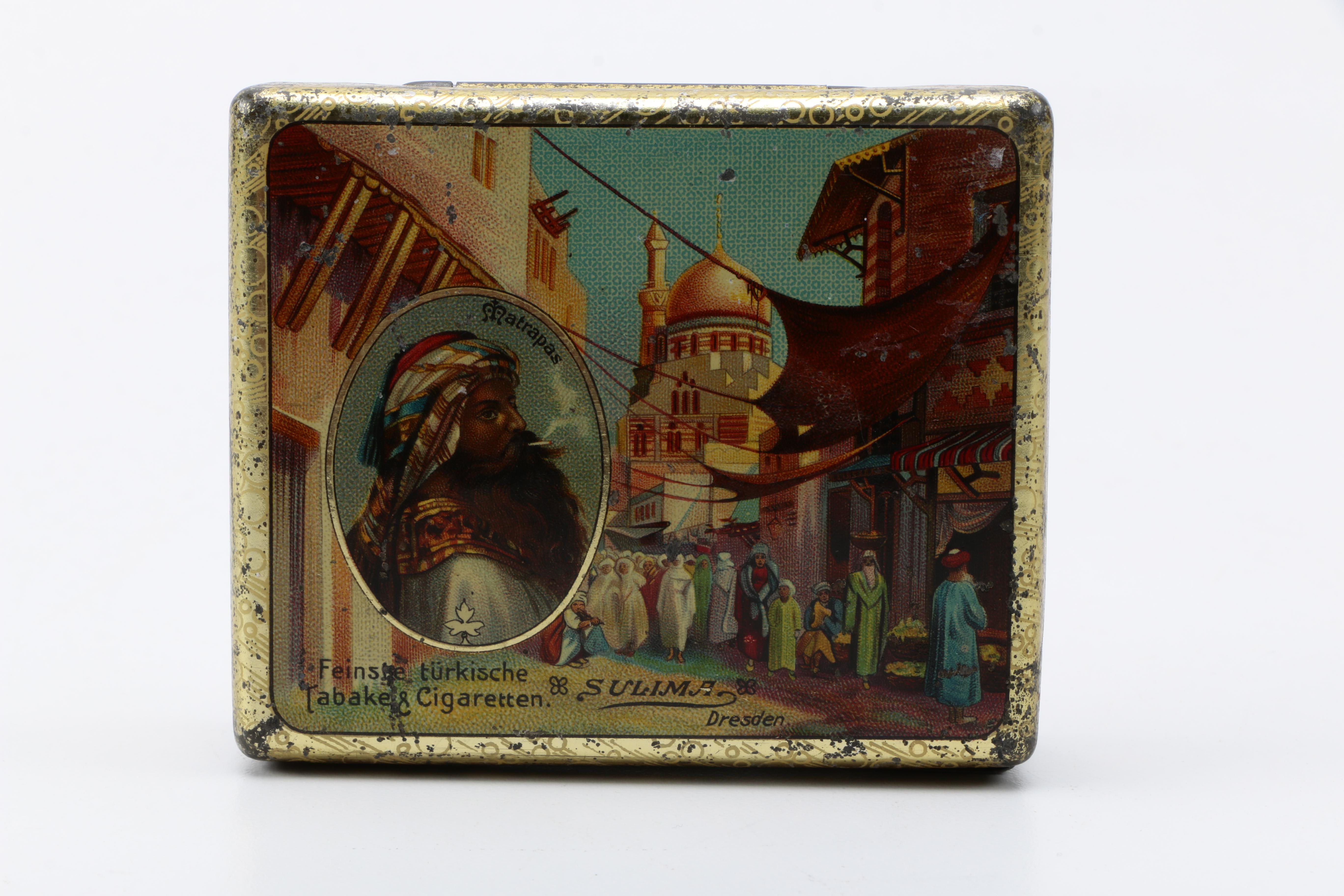 Sulima Cigarette Tin